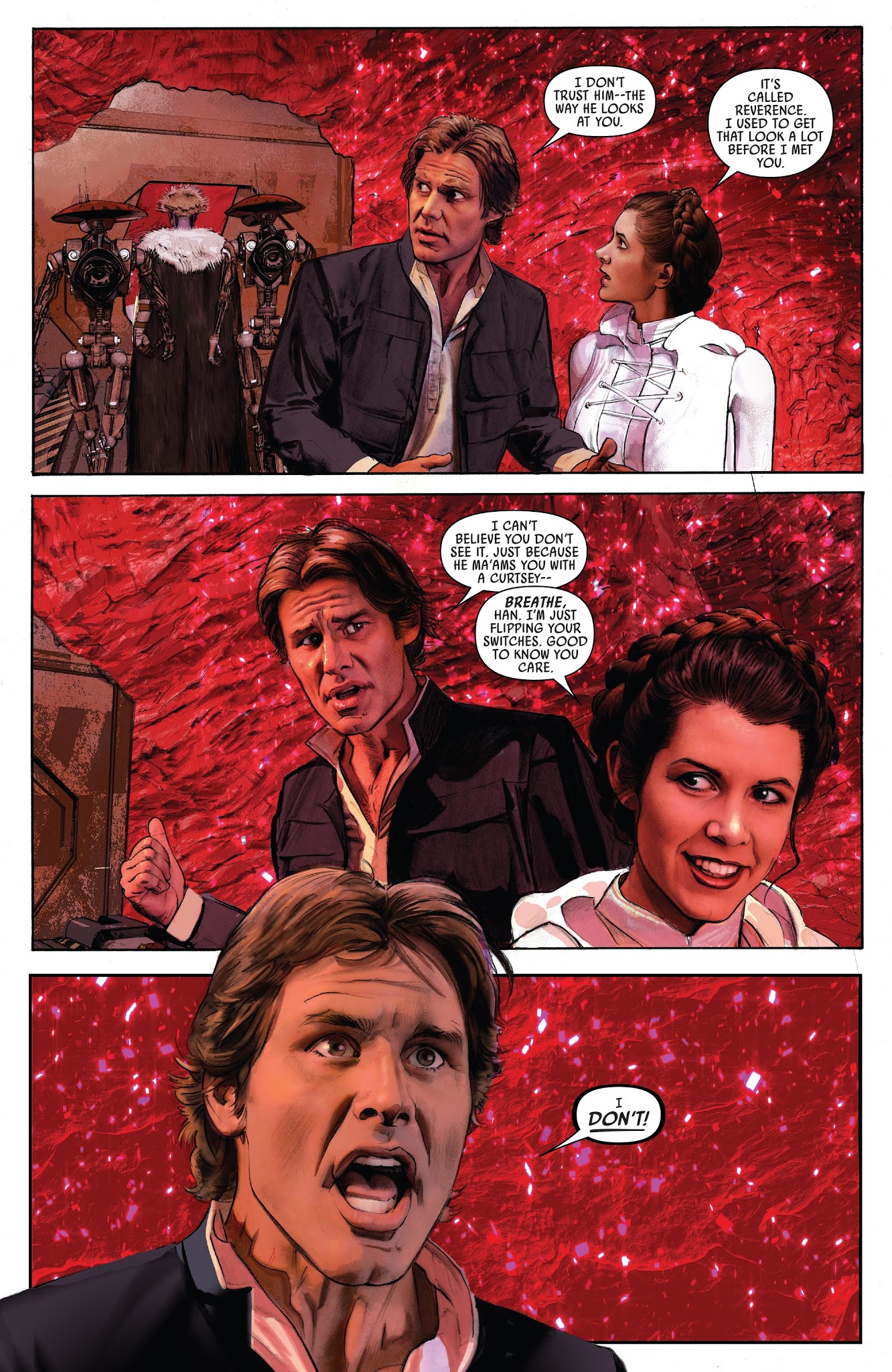 Read online Star Wars Episode VIII: The Last Jedi - Storms of Crait comic -  Issue # Full - 12