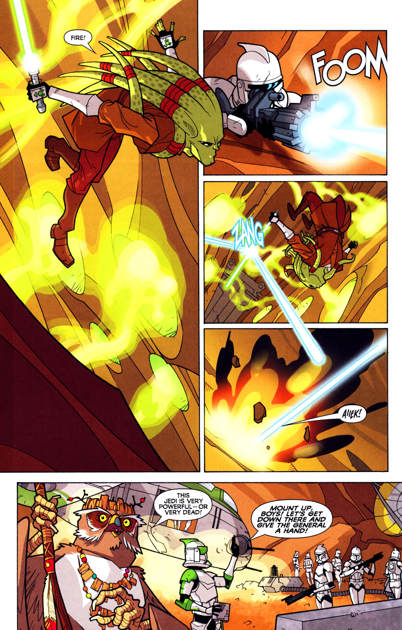 Read online Free Comic Book Day and Star Wars: The Clone Wars-Gauntlet of Death comic -  Issue # Full - 6