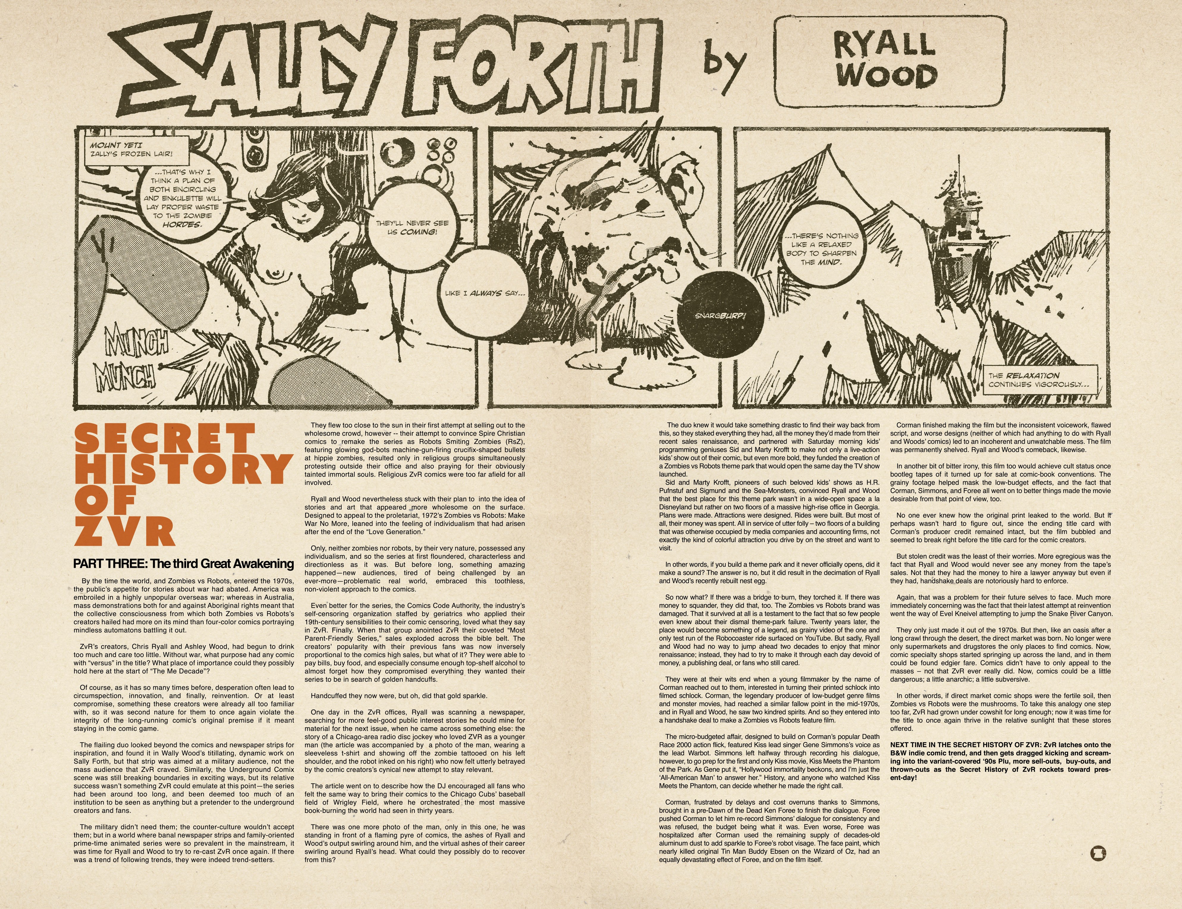 Read online ZVRC: Zombies Vs. Robots Classic comic -  Issue #3 - 70