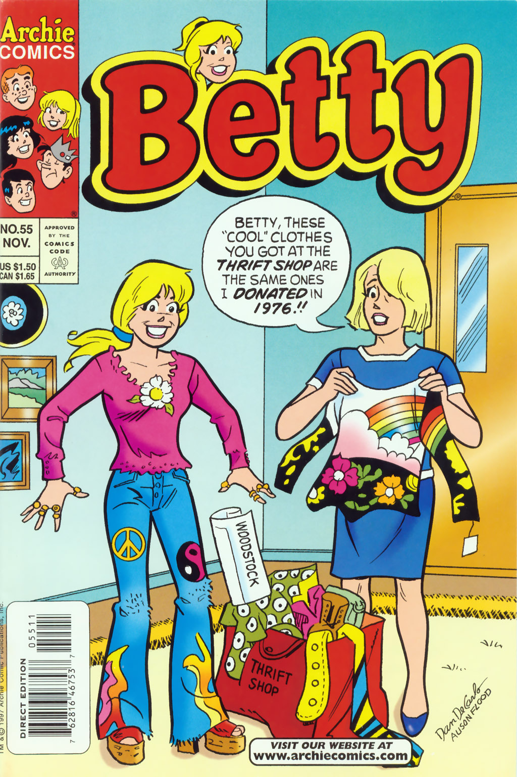 Read online Betty comic -  Issue #55 - 1