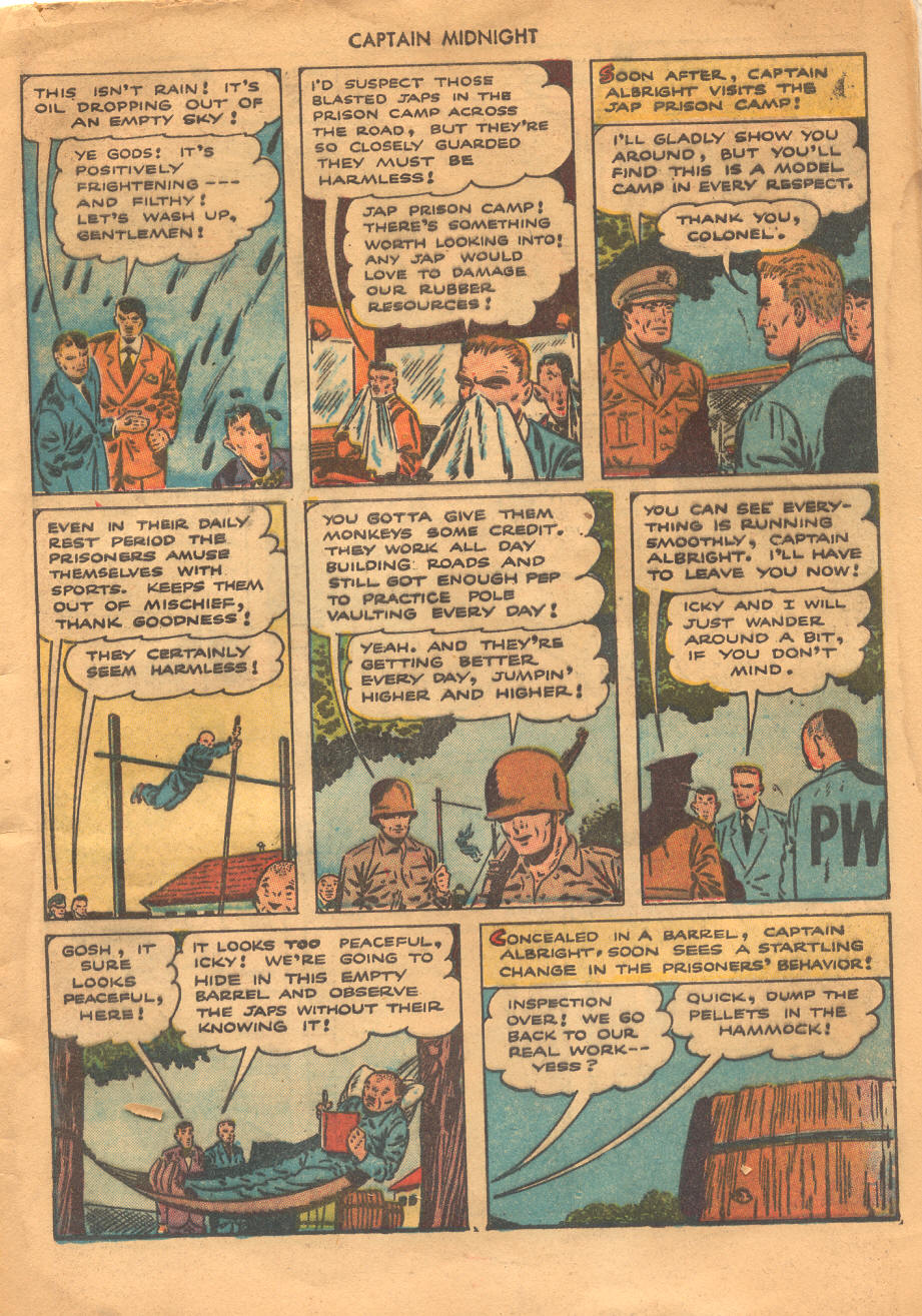 Read online Captain Midnight (1942) comic -  Issue #23 - 5