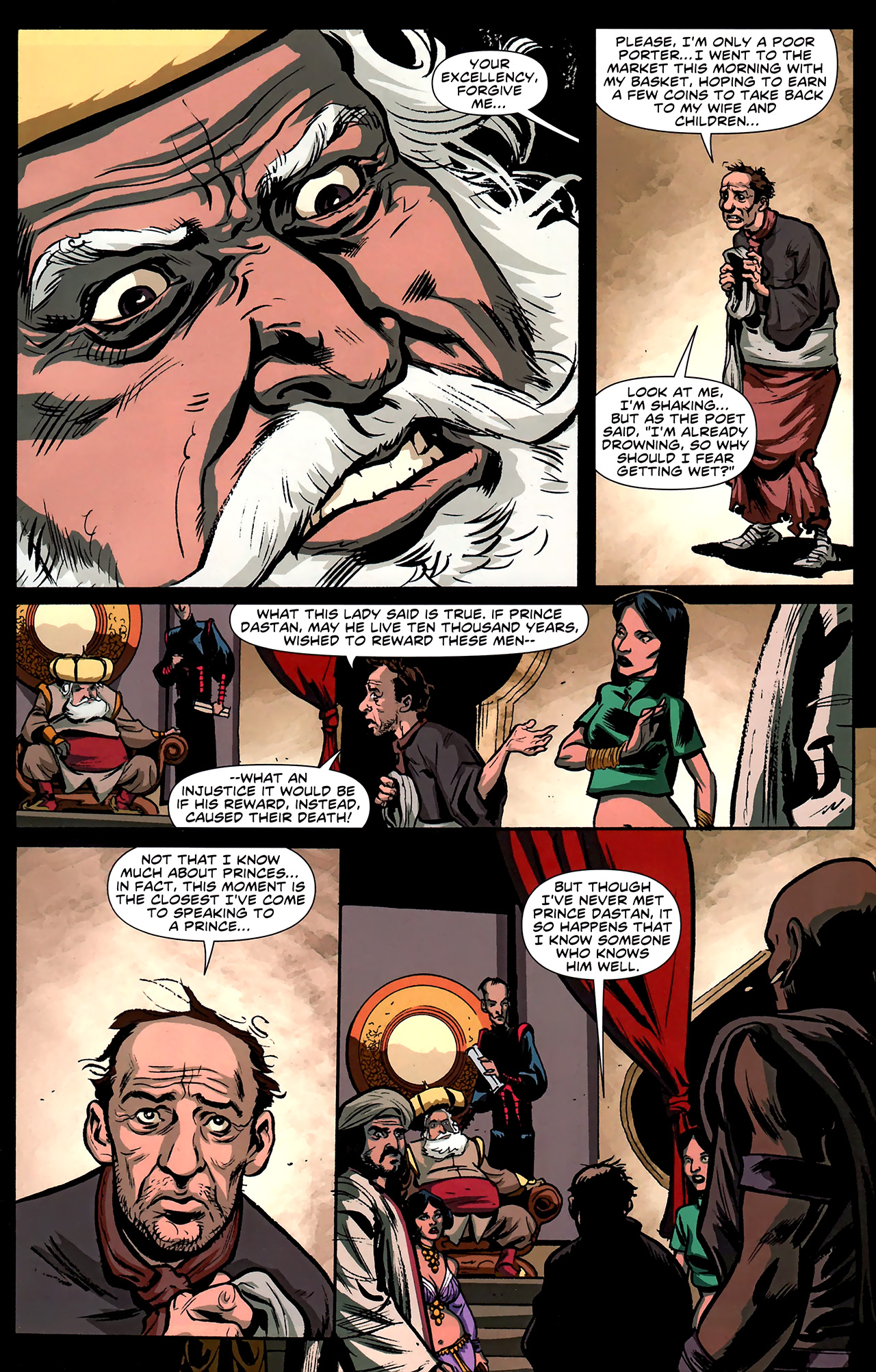 Read online Prince of Persia: Before the Sandstorm comic -  Issue #4 - 3