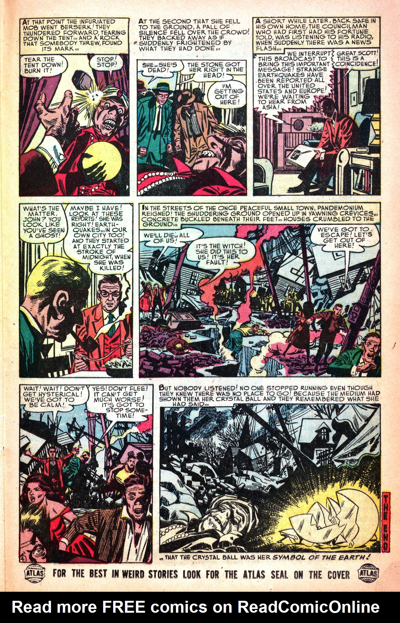 Read online Mystic (1951) comic -  Issue #32 - 25