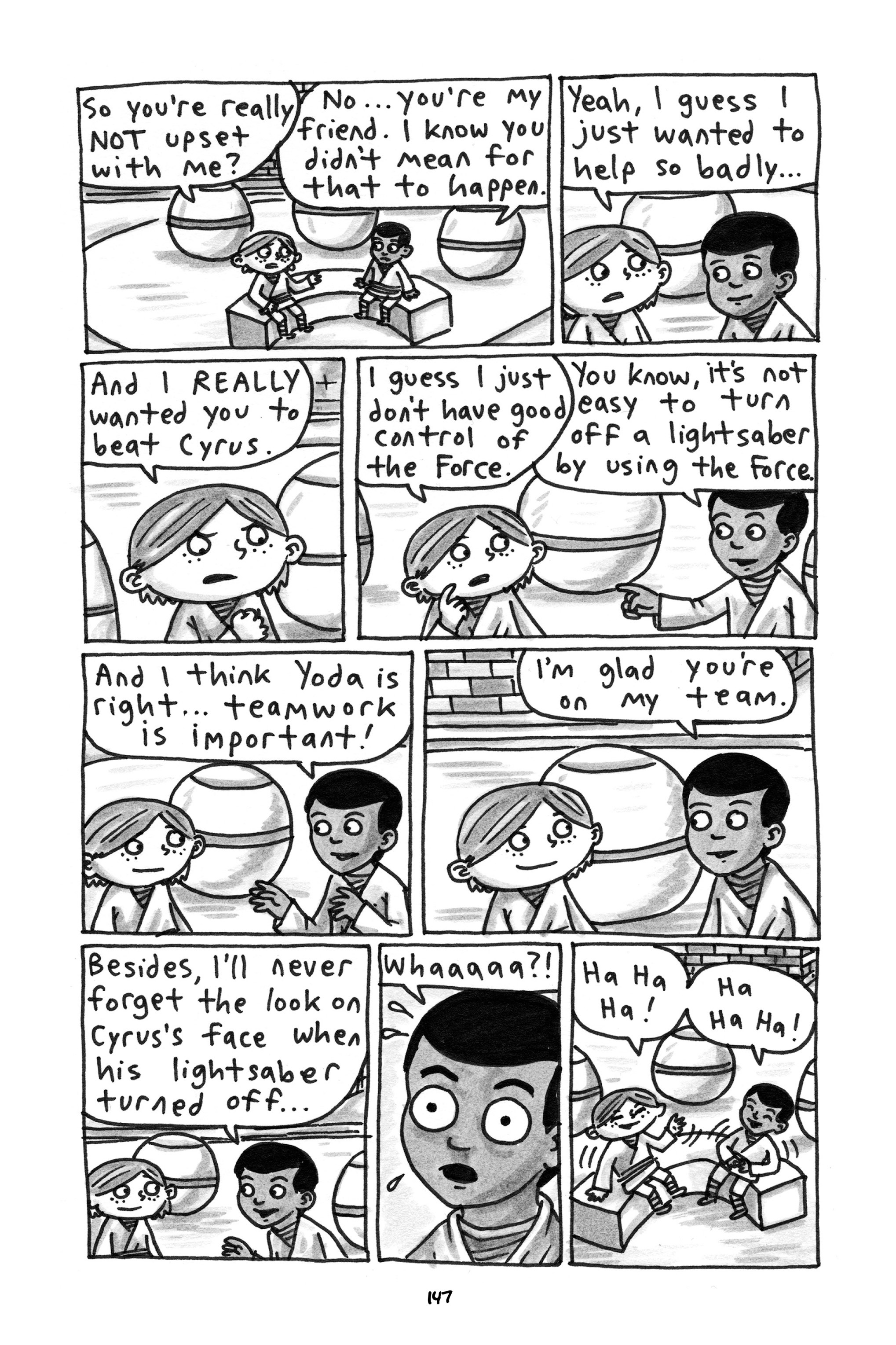 Read online Jedi Academy comic -  Issue # TPB 1 (Part 2) - 49