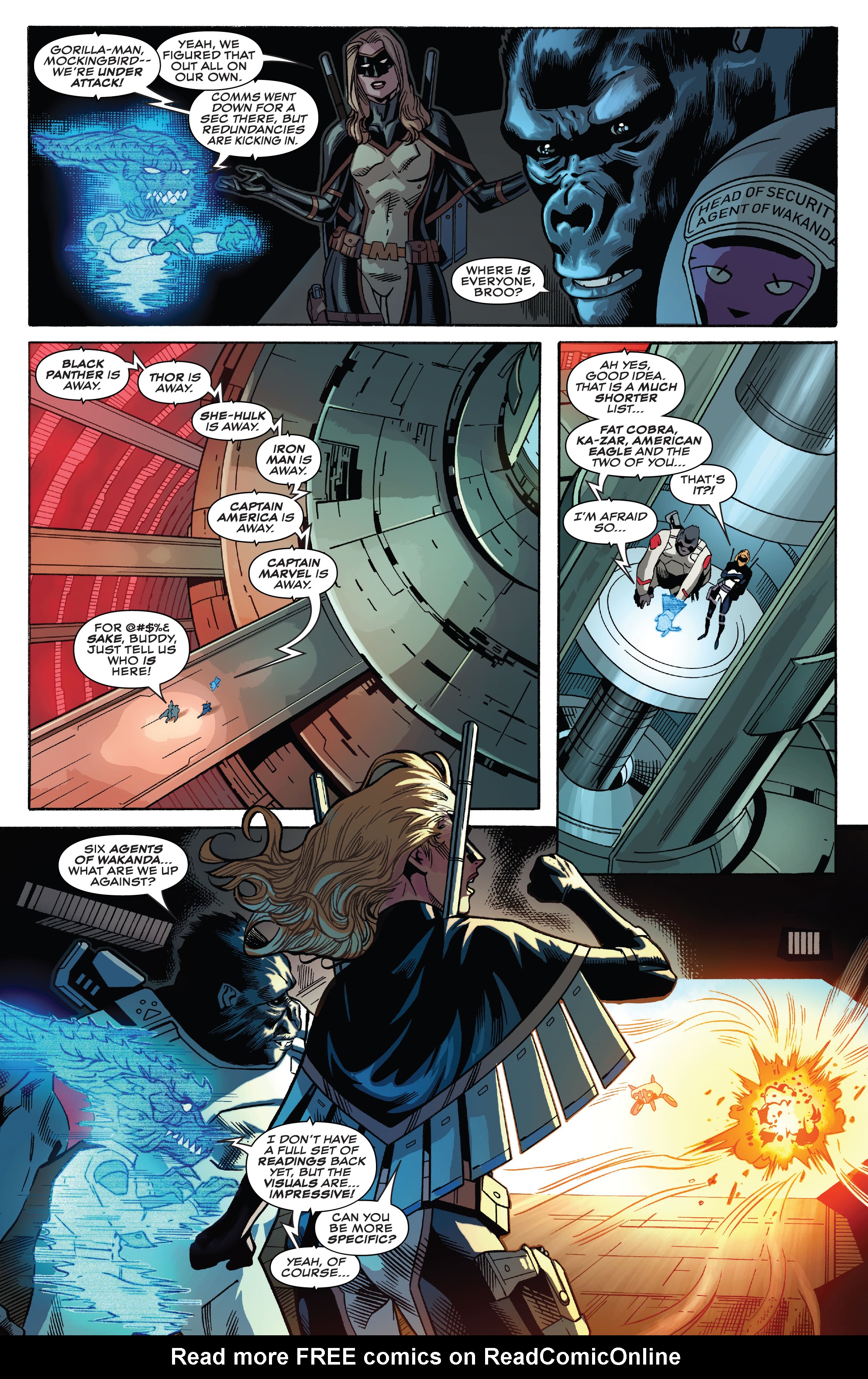 Read online Black Panther and the Agents of Wakanda comic -  Issue #7 - 6