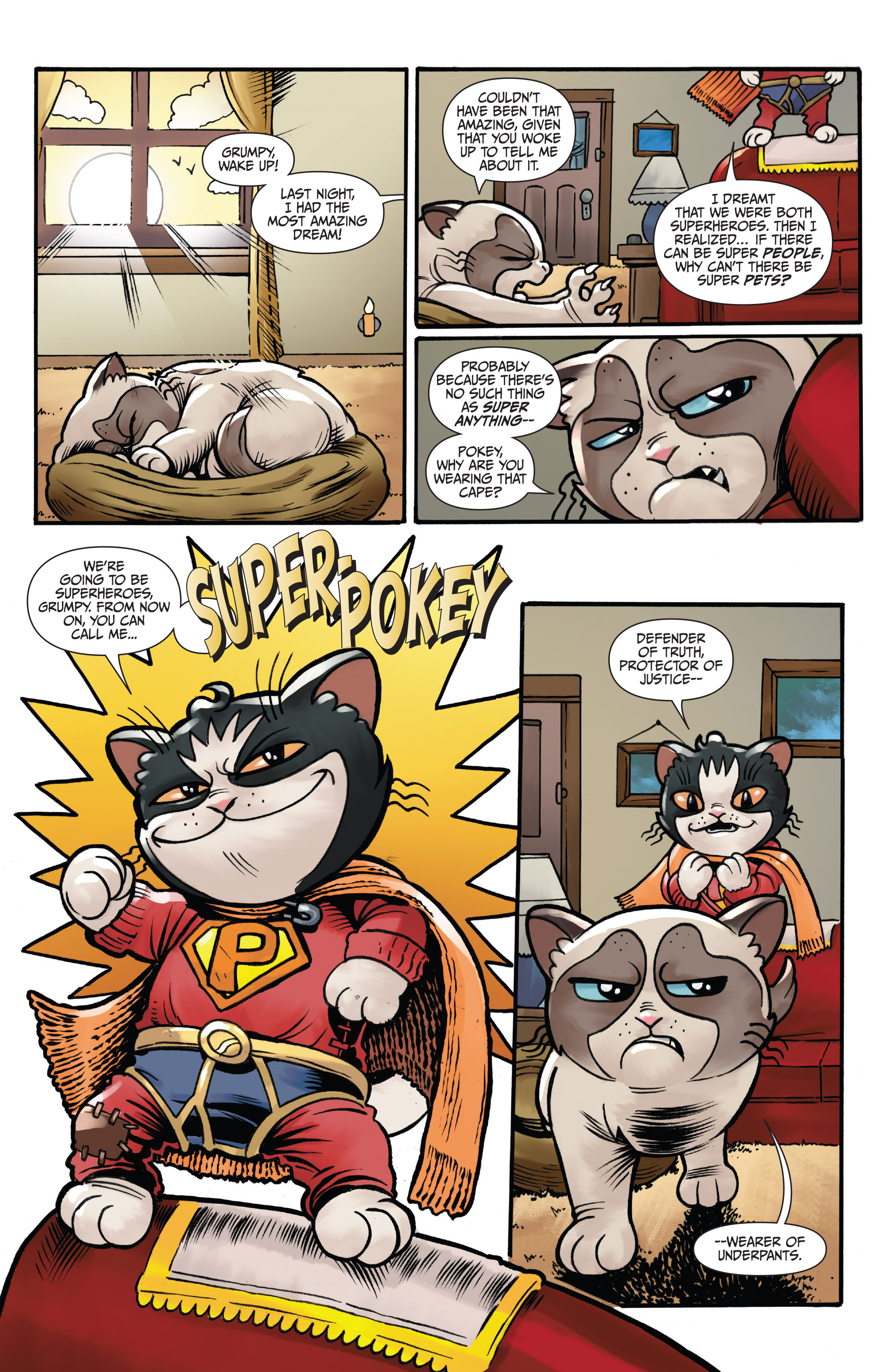 Read online Free Comic Book Day 2016 comic -  Issue # Grumpy Cat - 5