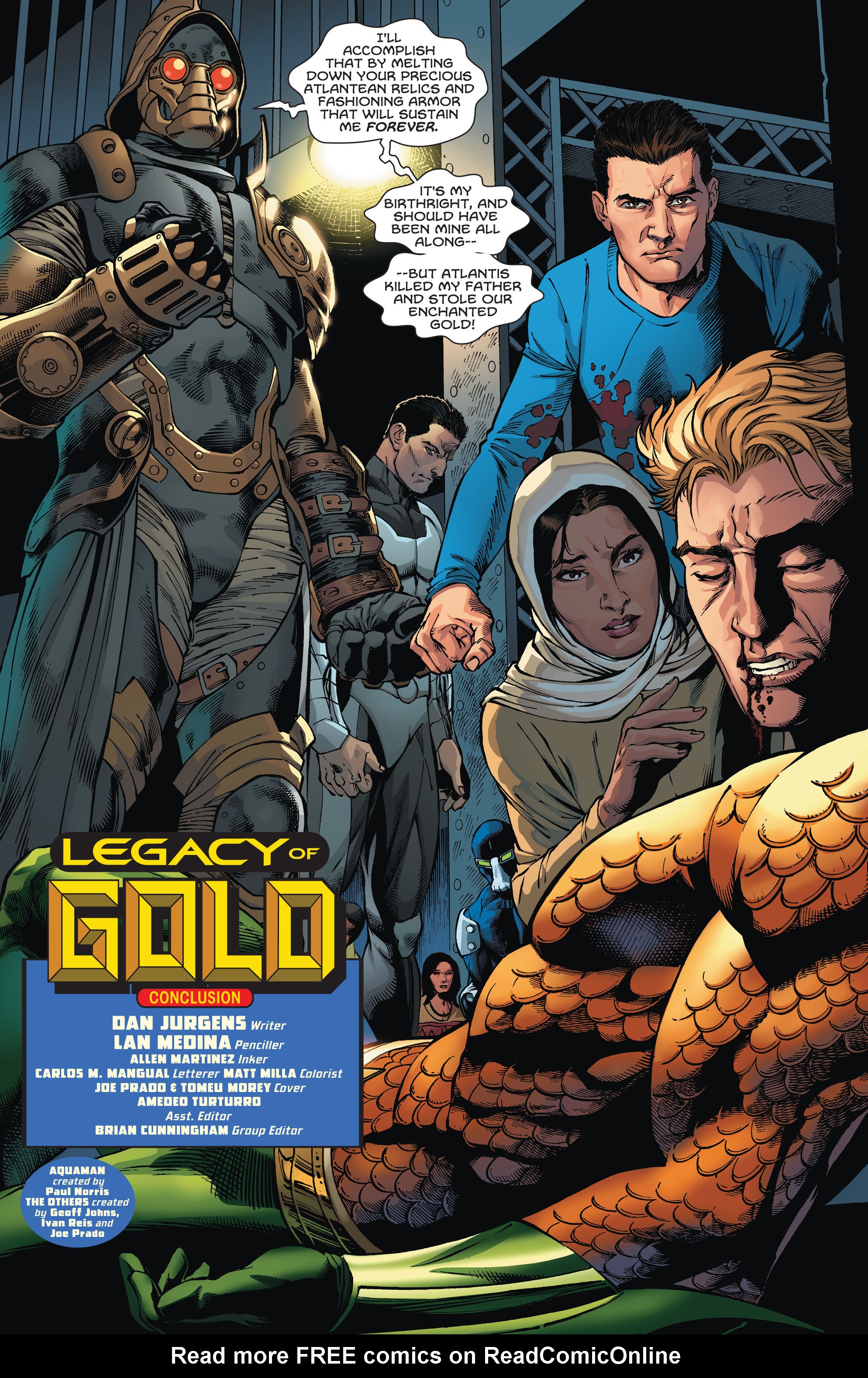 Read online Aquaman and the Others comic -  Issue #5 - 4