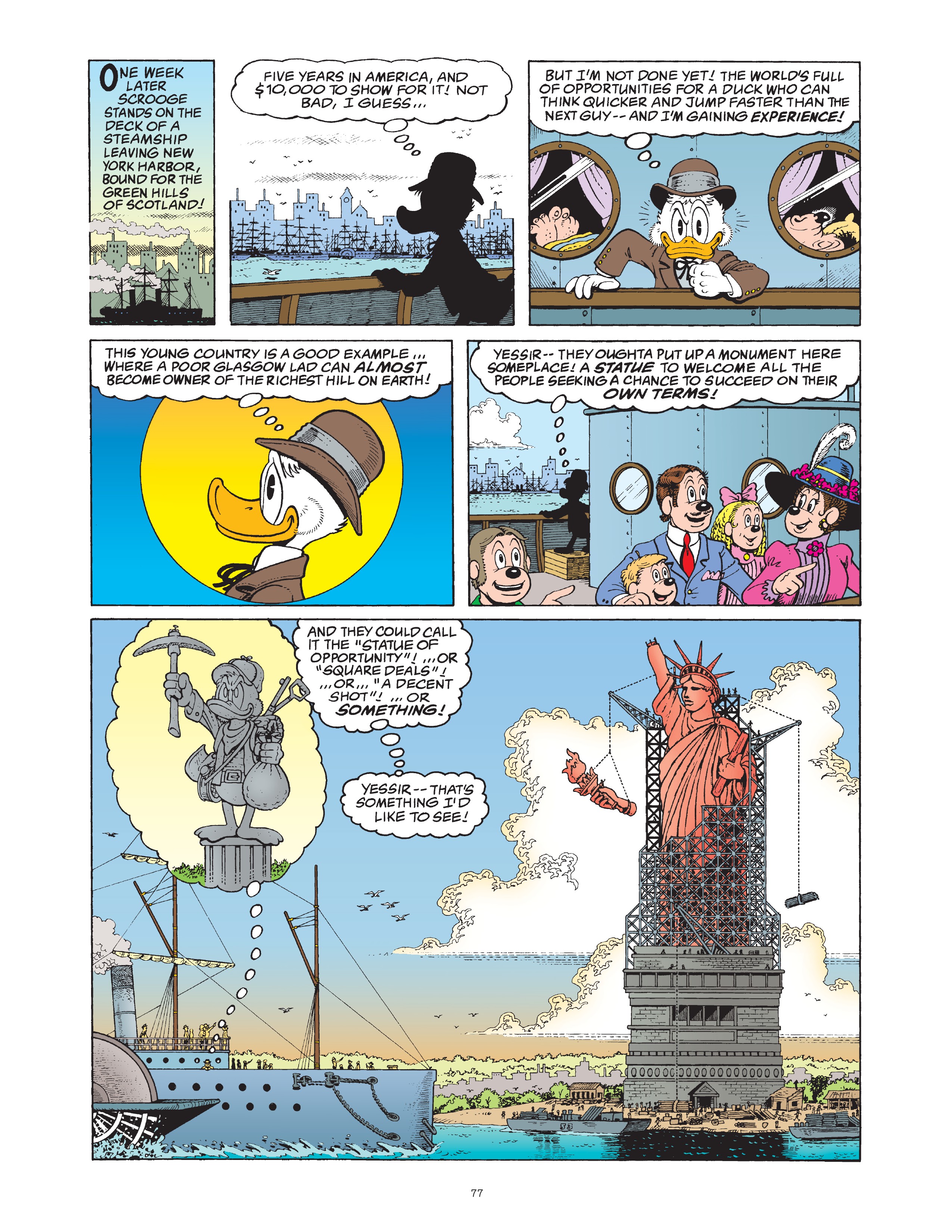 Read online The Complete Life and Times of Scrooge McDuck comic -  Issue # TPB 1 (Part 1) - 81