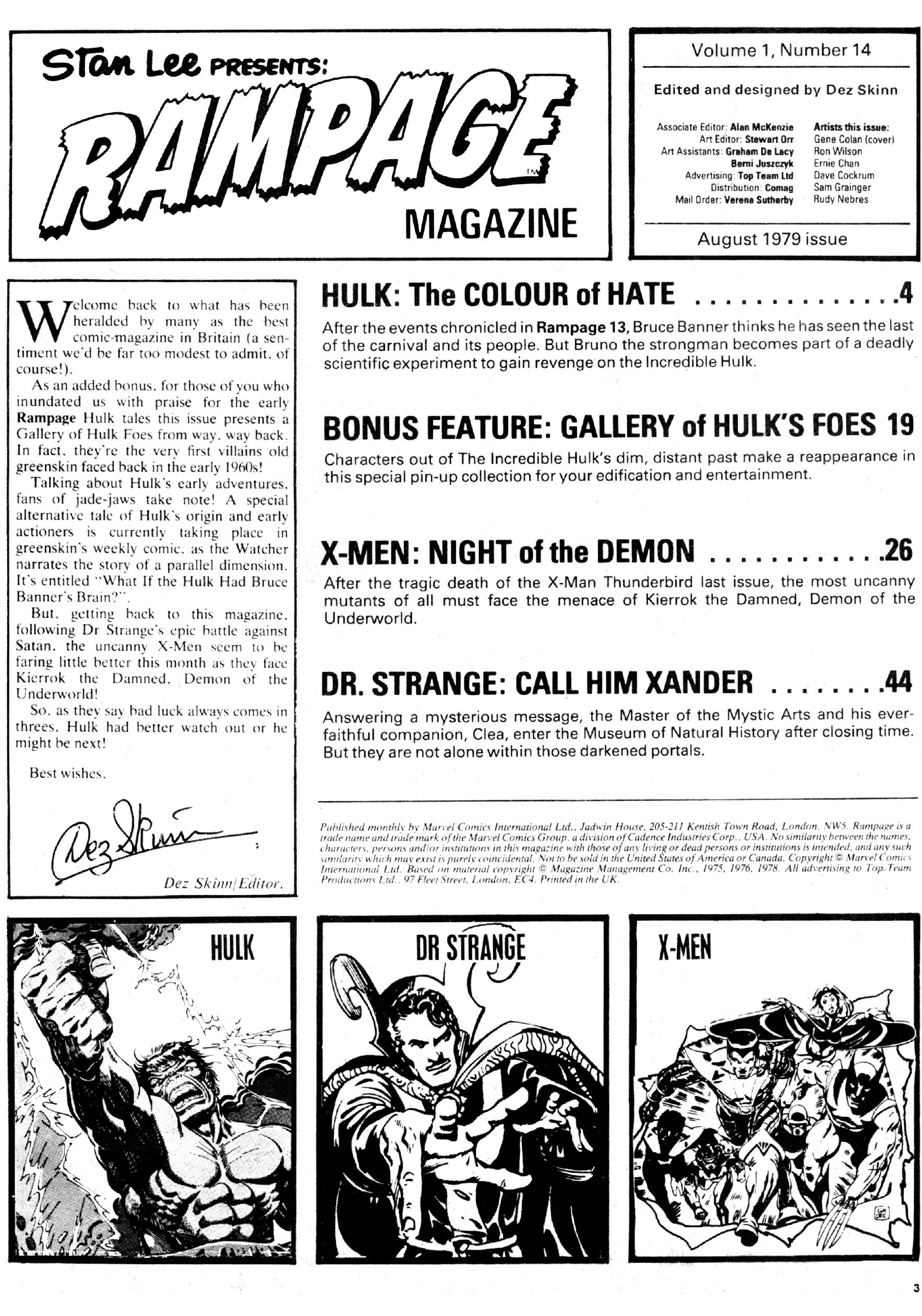 Read online Rampage Monthly comic -  Issue #14 - 3