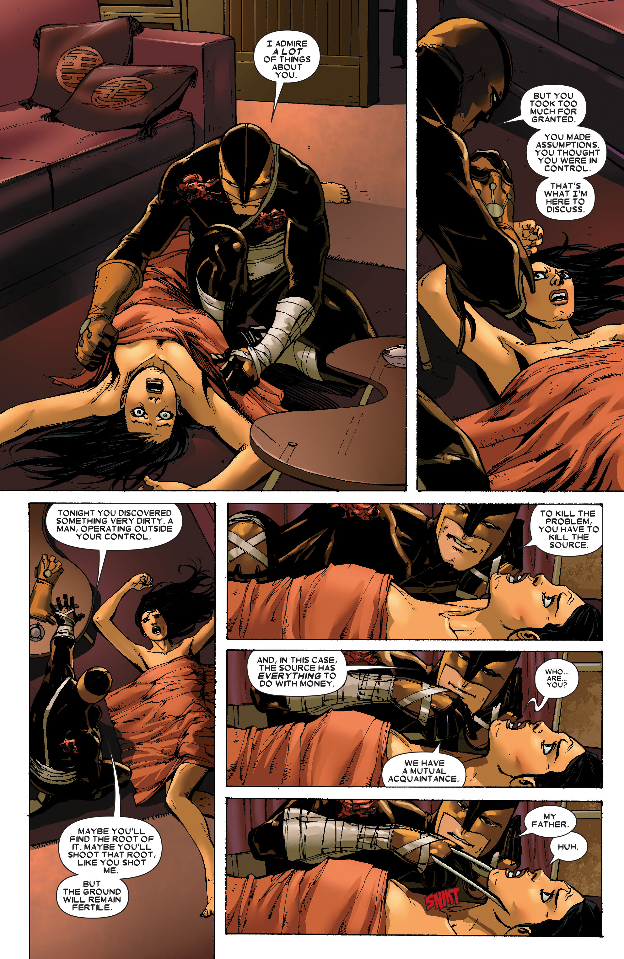 Read online Daken: Dark Wolverine comic -  Issue #5 - 12