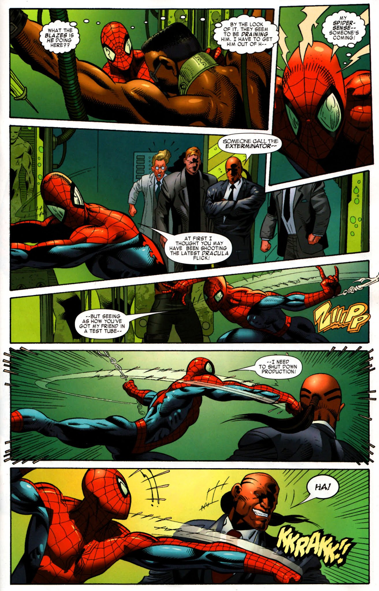 Read online Spider-Man vs. Vampires comic -  Issue # Full - 10