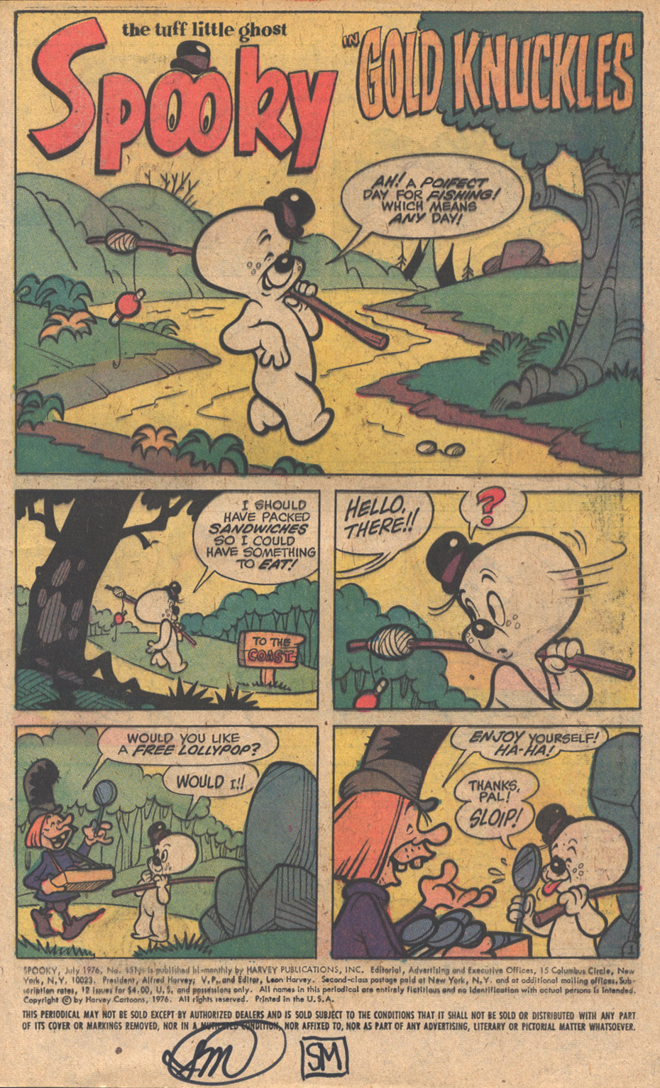 Read online Spooky comic -  Issue #151 - 5