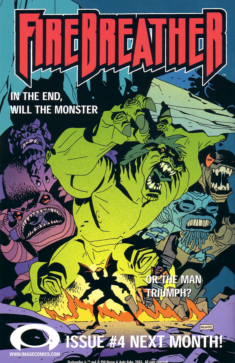 Read online FireBreather (2003) comic -  Issue #3 - 28