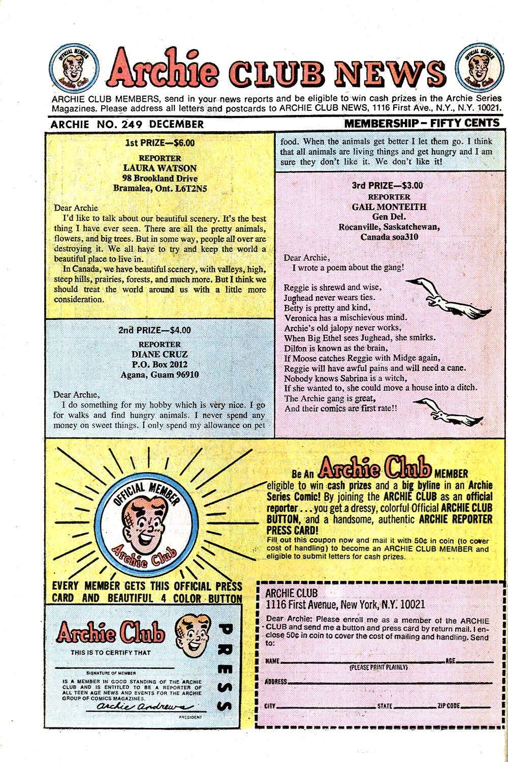 Read online Archie (1960) comic -  Issue #249 - 26