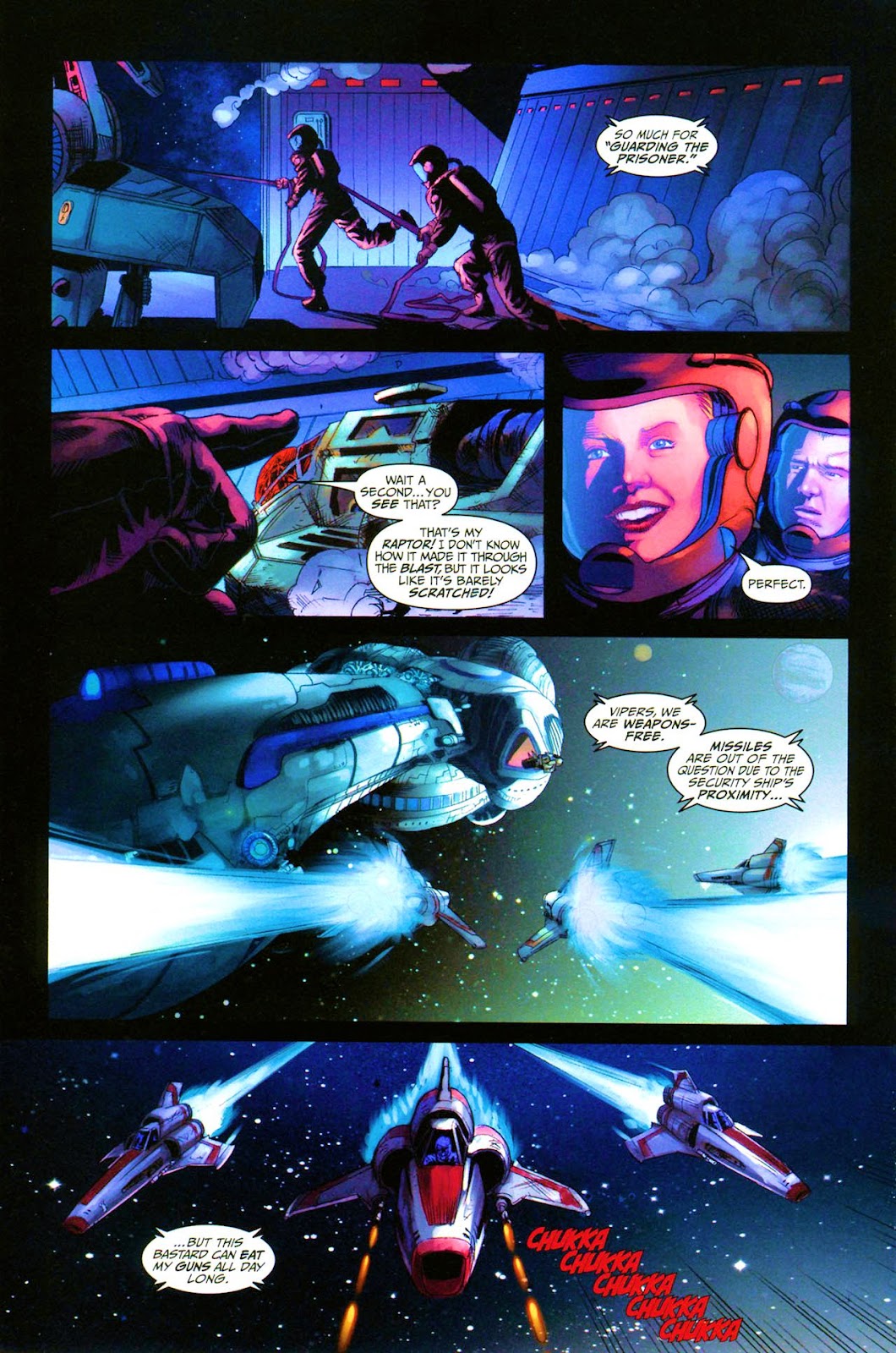Battlestar Galactica: Season Zero issue 3 - Page 23