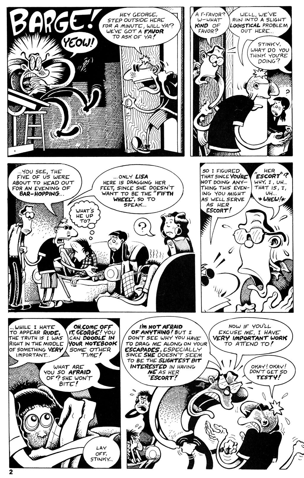 Read online Hate comic -  Issue #7 - 4