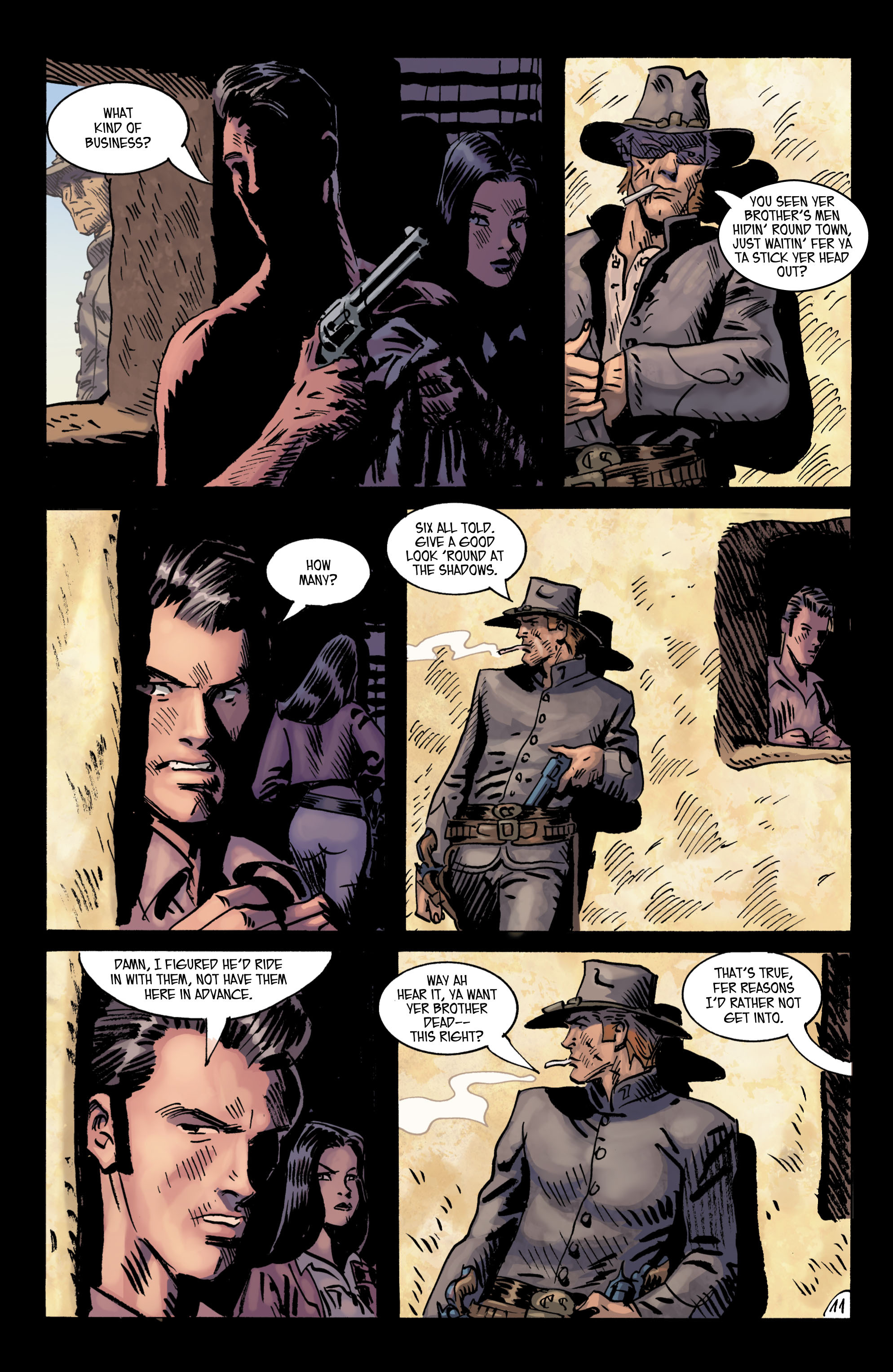 Read online Jonah Hex (2006) comic -  Issue #59 - 12