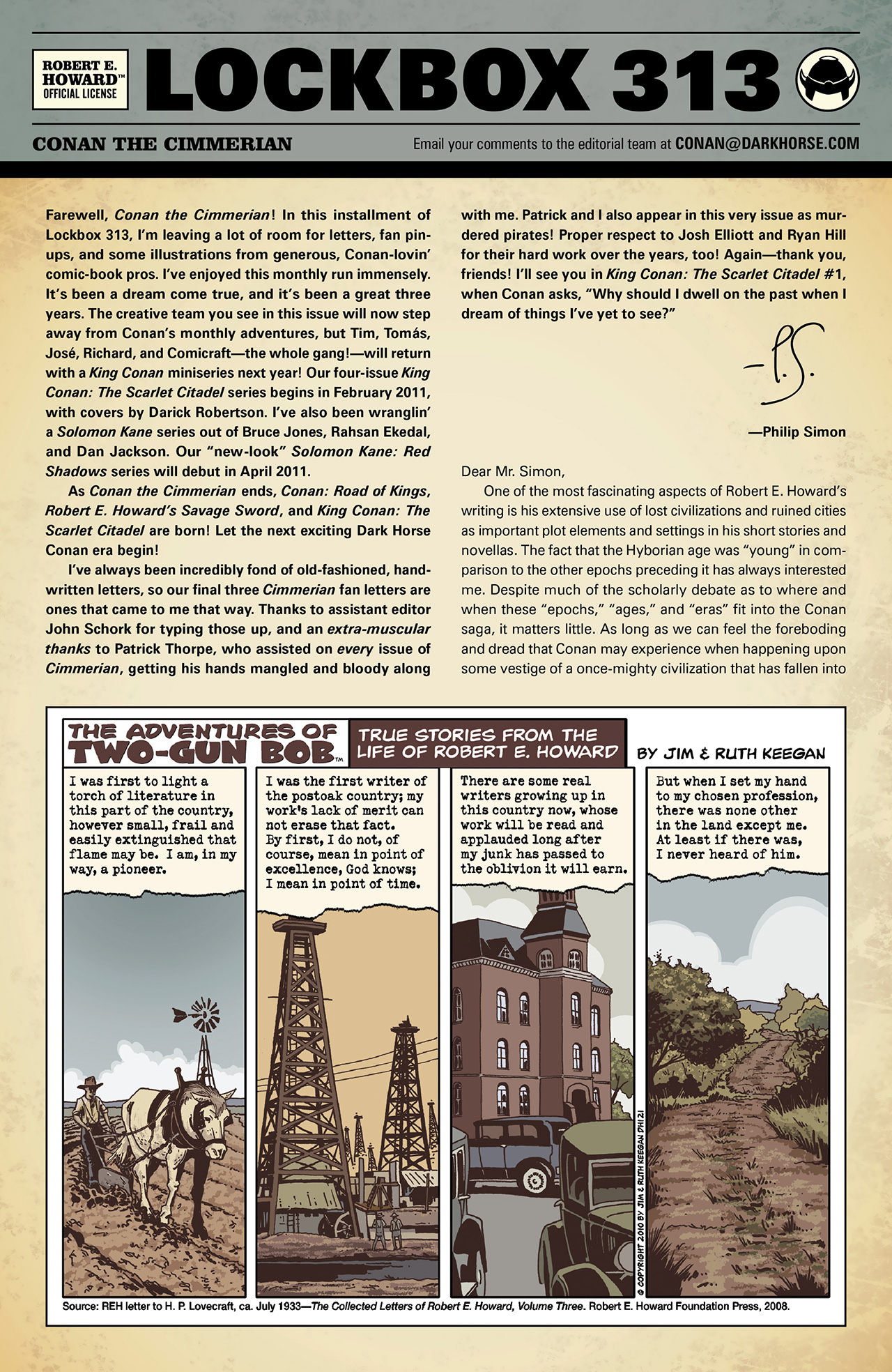 Read online Conan The Cimmerian comic -  Issue #25 - 25
