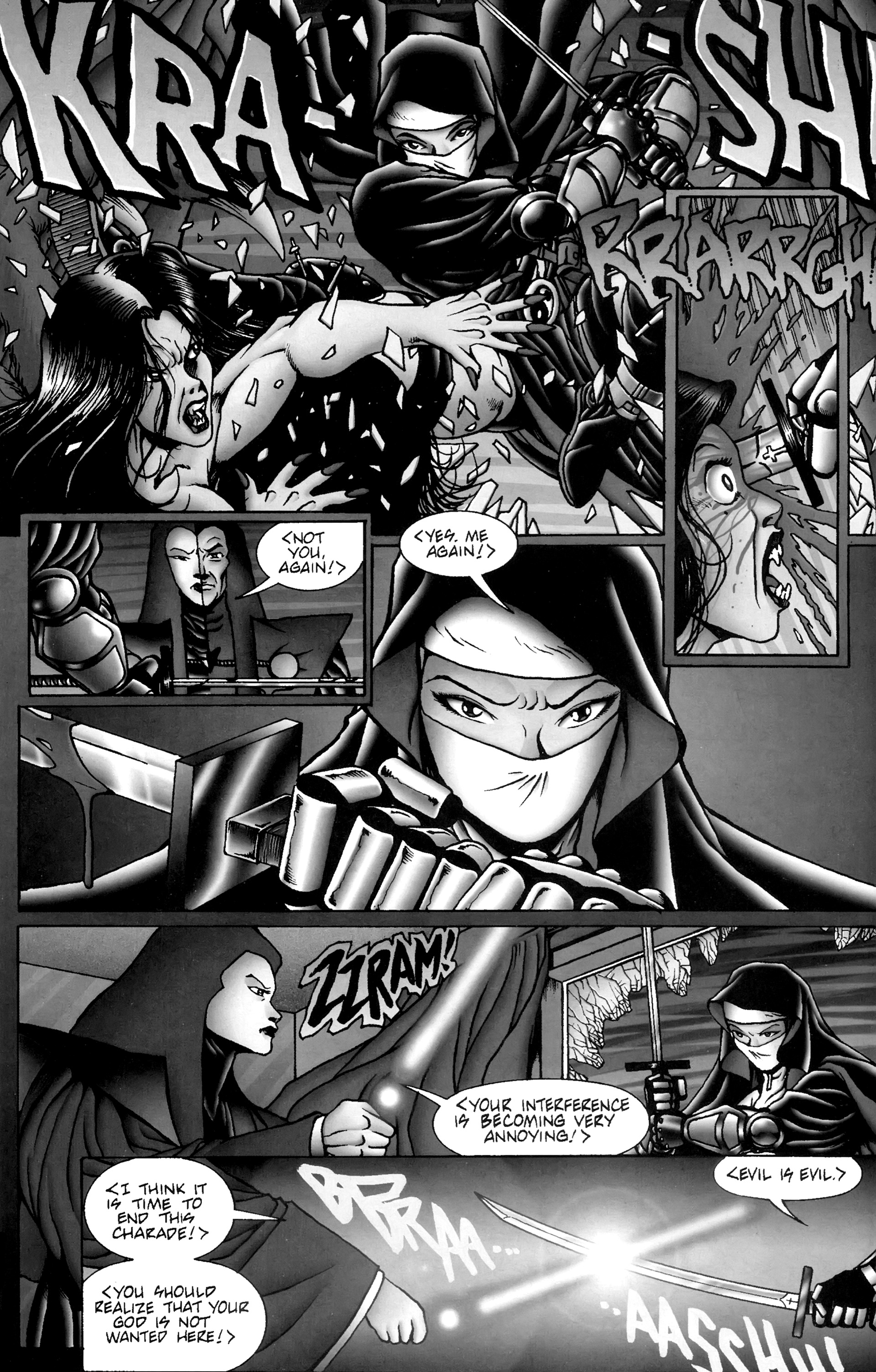 Warrior Nun Areala:  Dangerous Game Issue #3 #3 - English 22