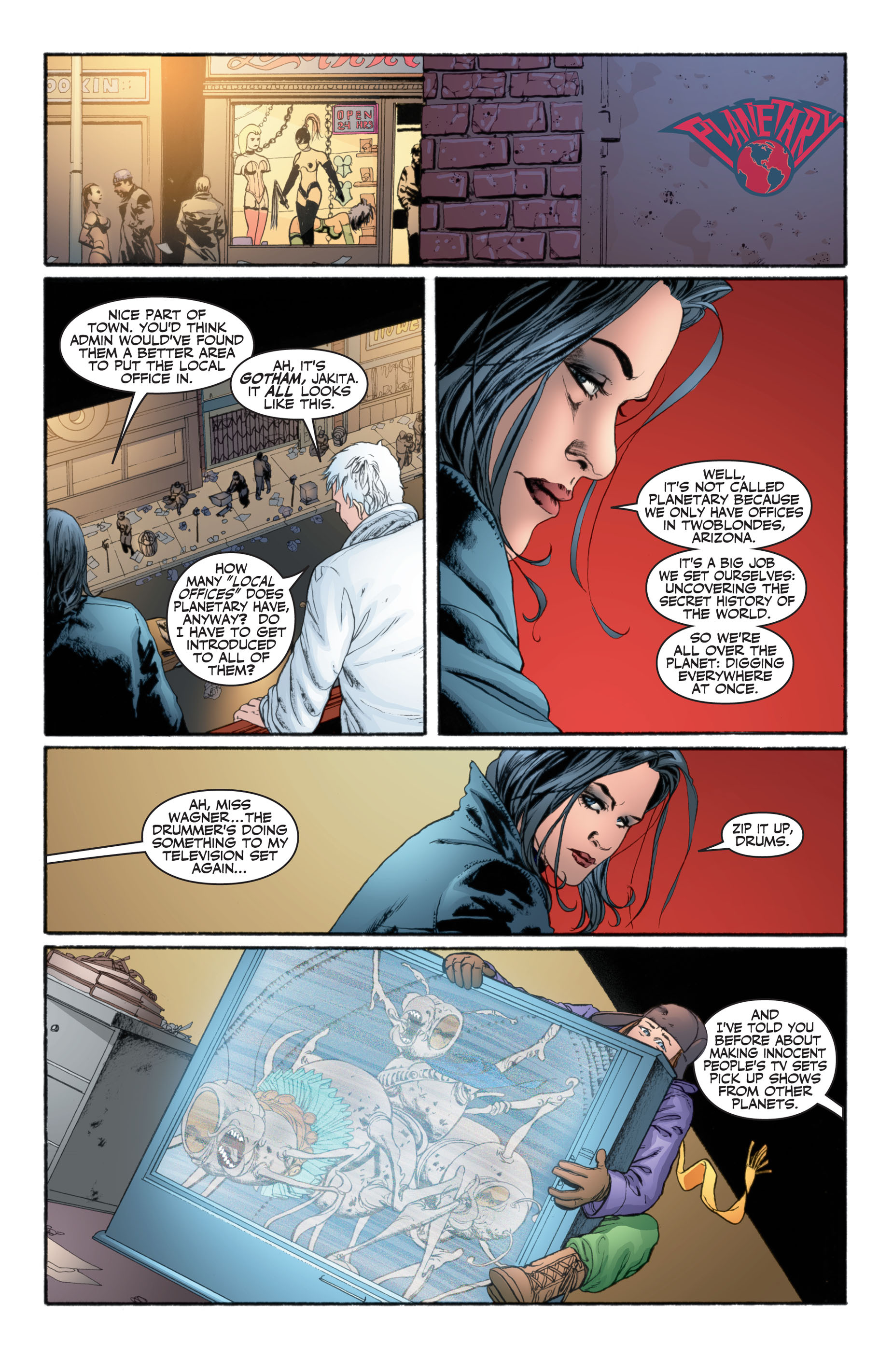 Read online Planetary Crossing Worlds comic -  Issue # TPB - 105