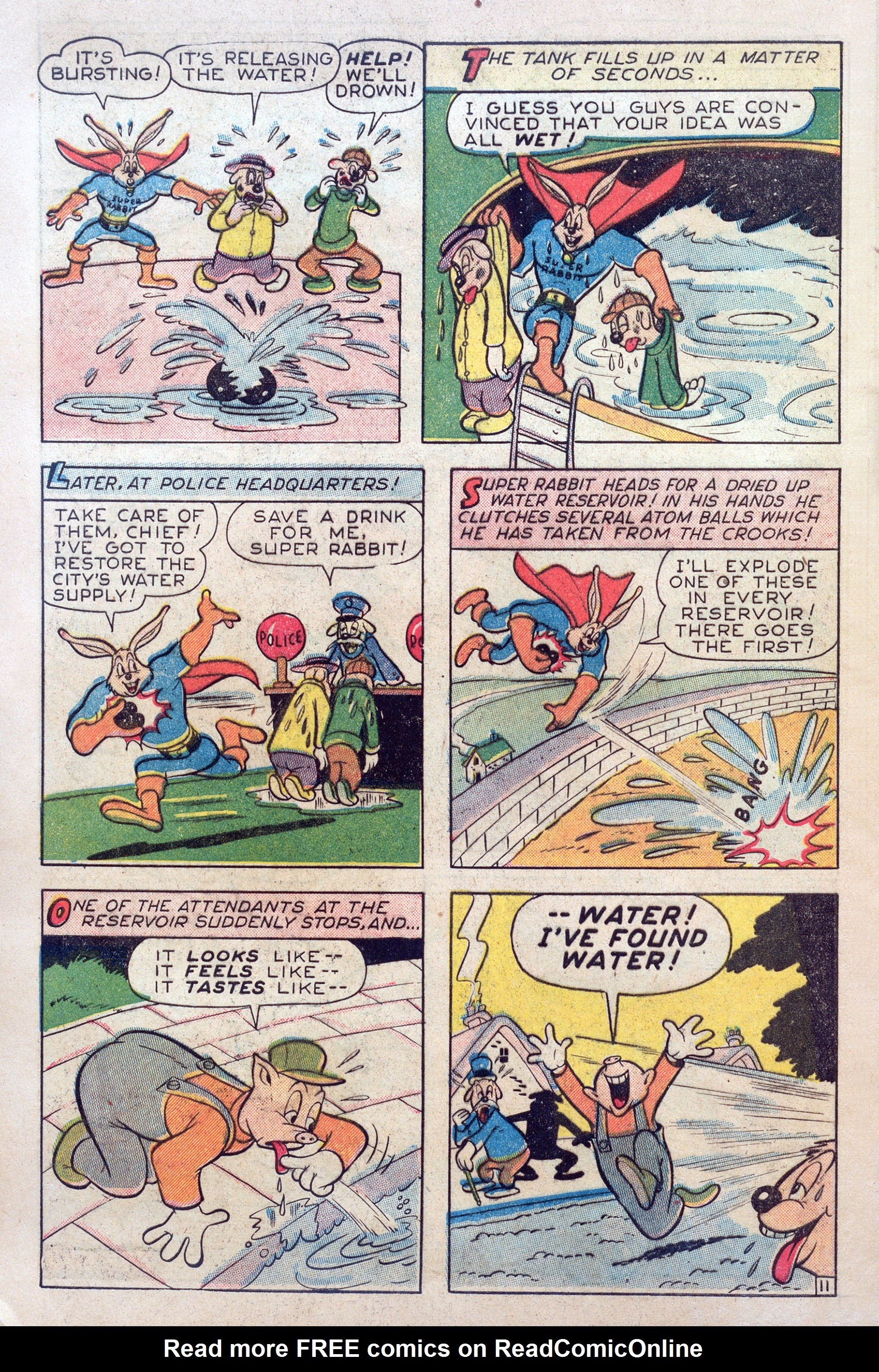 Read online Super Rabbit comic -  Issue #14 - 32
