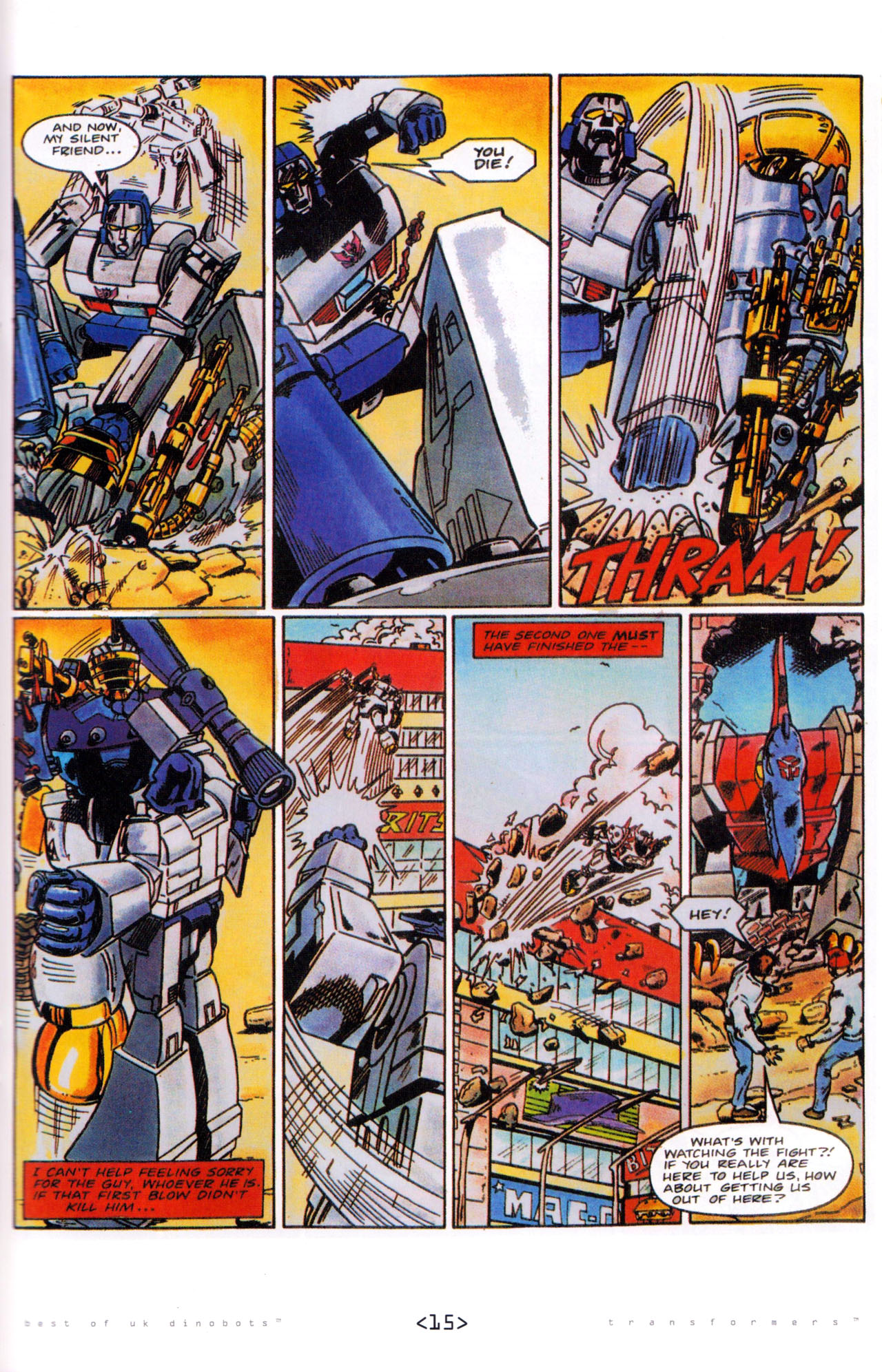 Read online The Transformers: Best of UK: Dinobots comic -  Issue #5 - 17