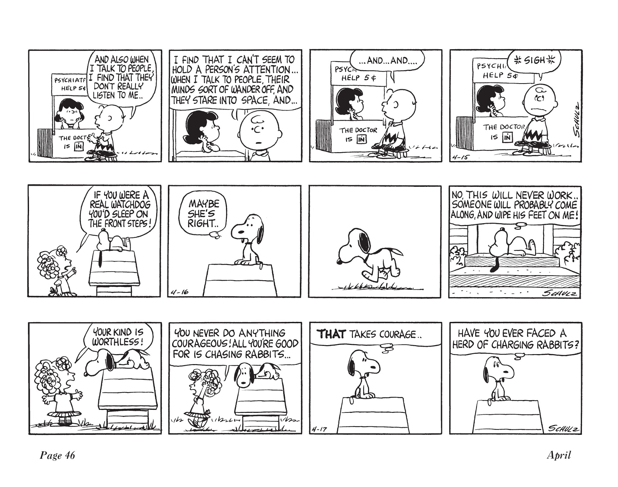 Read online The Complete Peanuts comic -  Issue # TPB 8 - 58