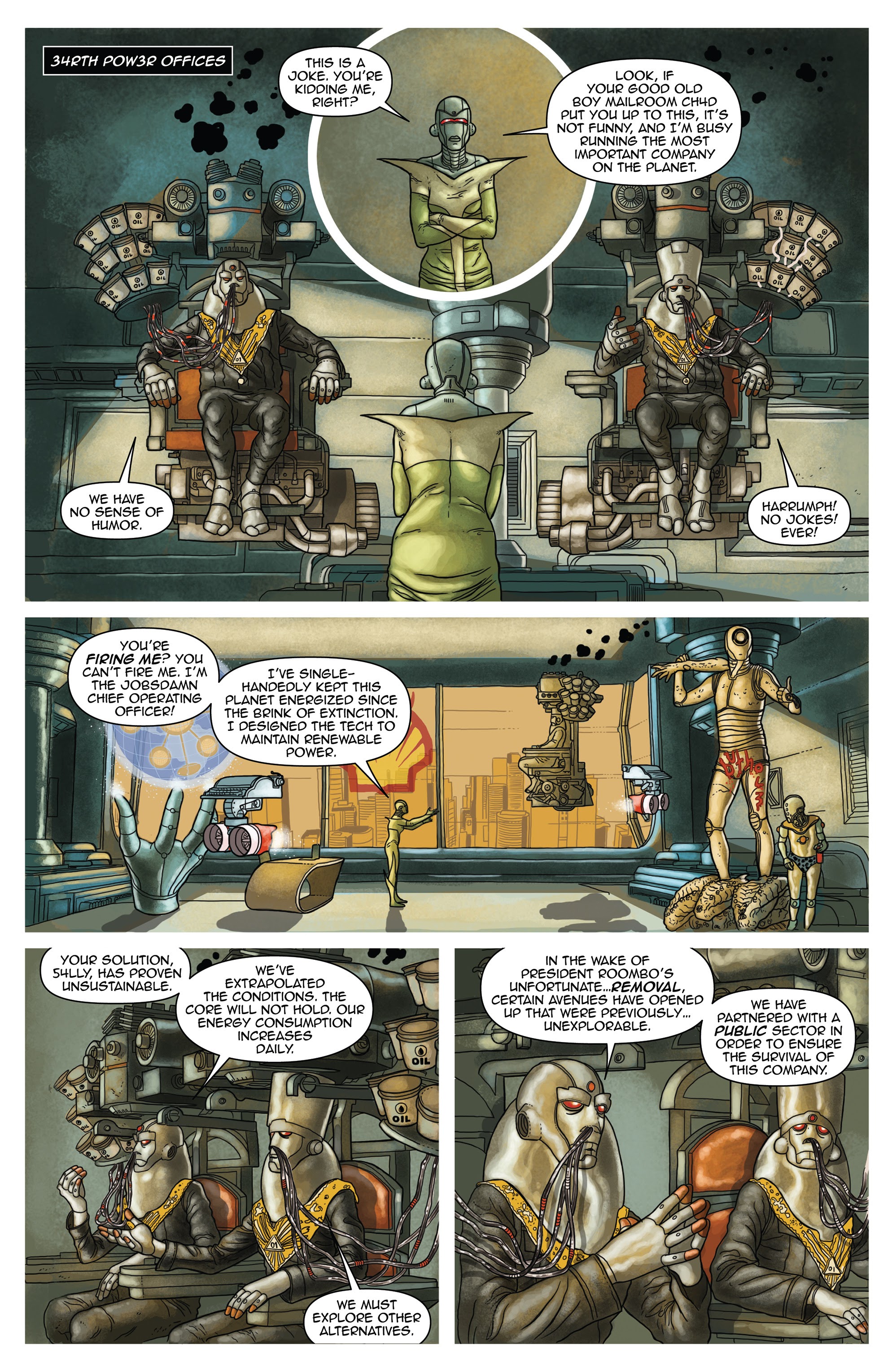 Read online D4VEocracy comic -  Issue #1 - 11