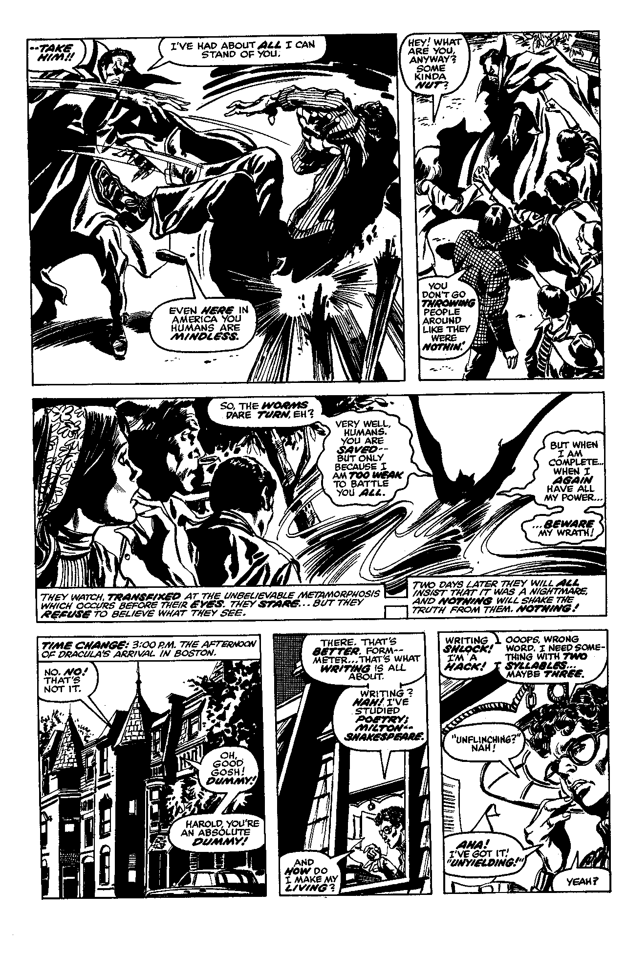 Read online Essential The Tomb of Dracula comic -  Issue # TPB 2 (Part 3) - 94
