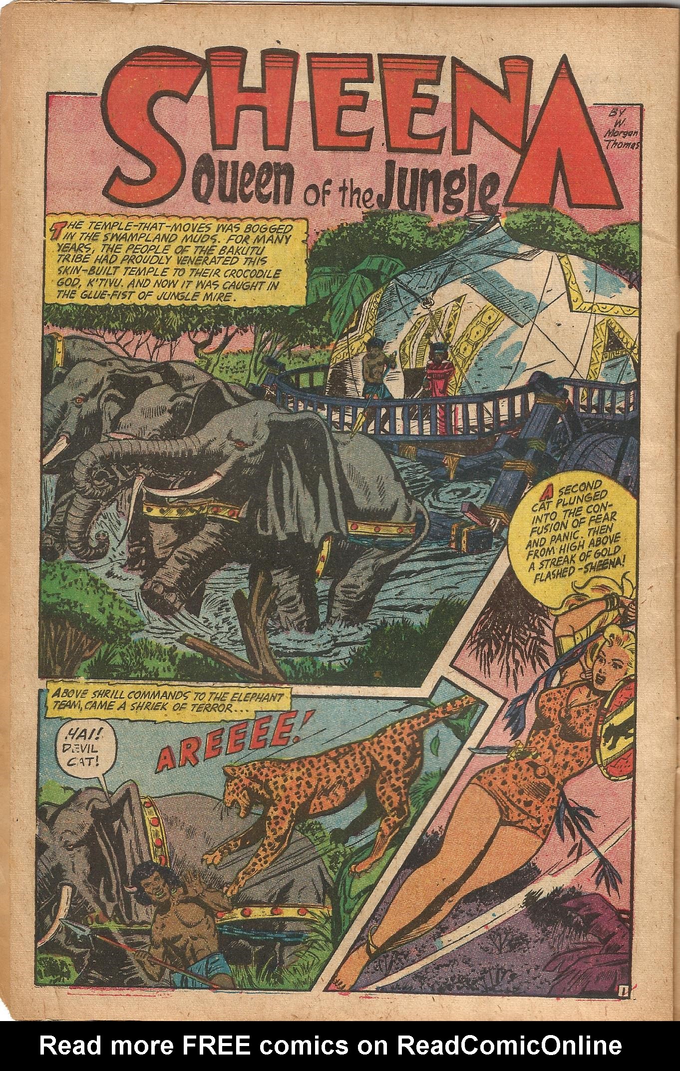 Read online Sheena, Queen of the Jungle (1958) comic -  Issue #9 - 4