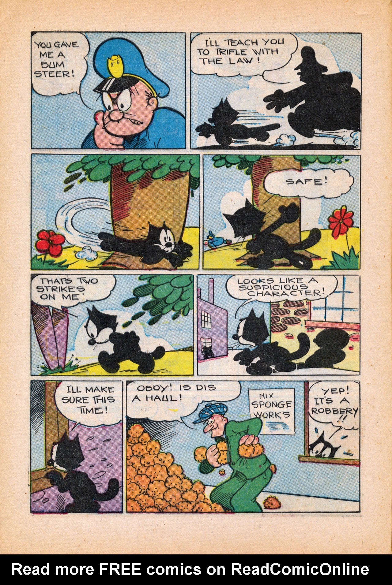 Read online Felix the Cat (1948) comic -  Issue #17 - 10