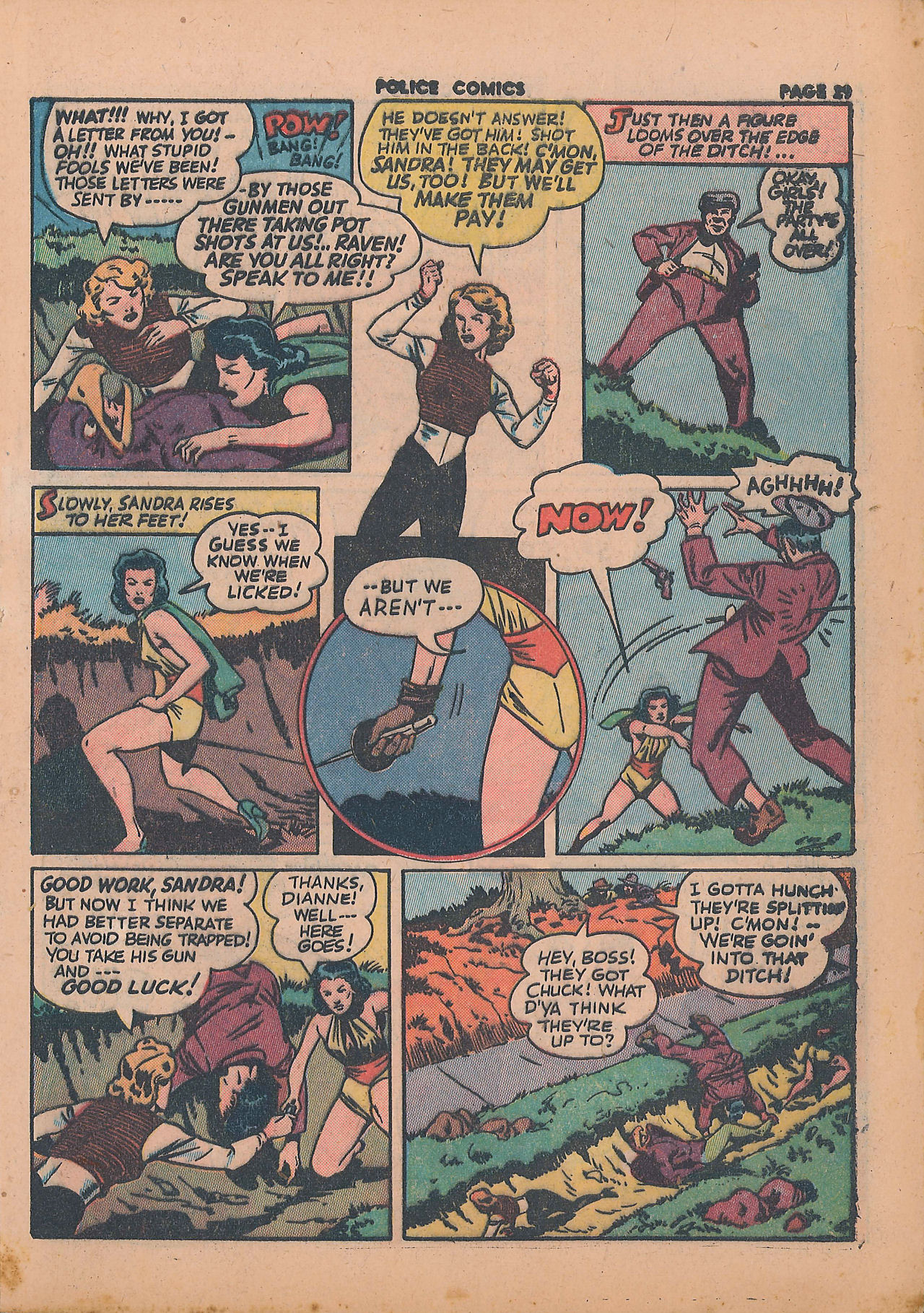 Read online Police Comics comic -  Issue #21 - 31