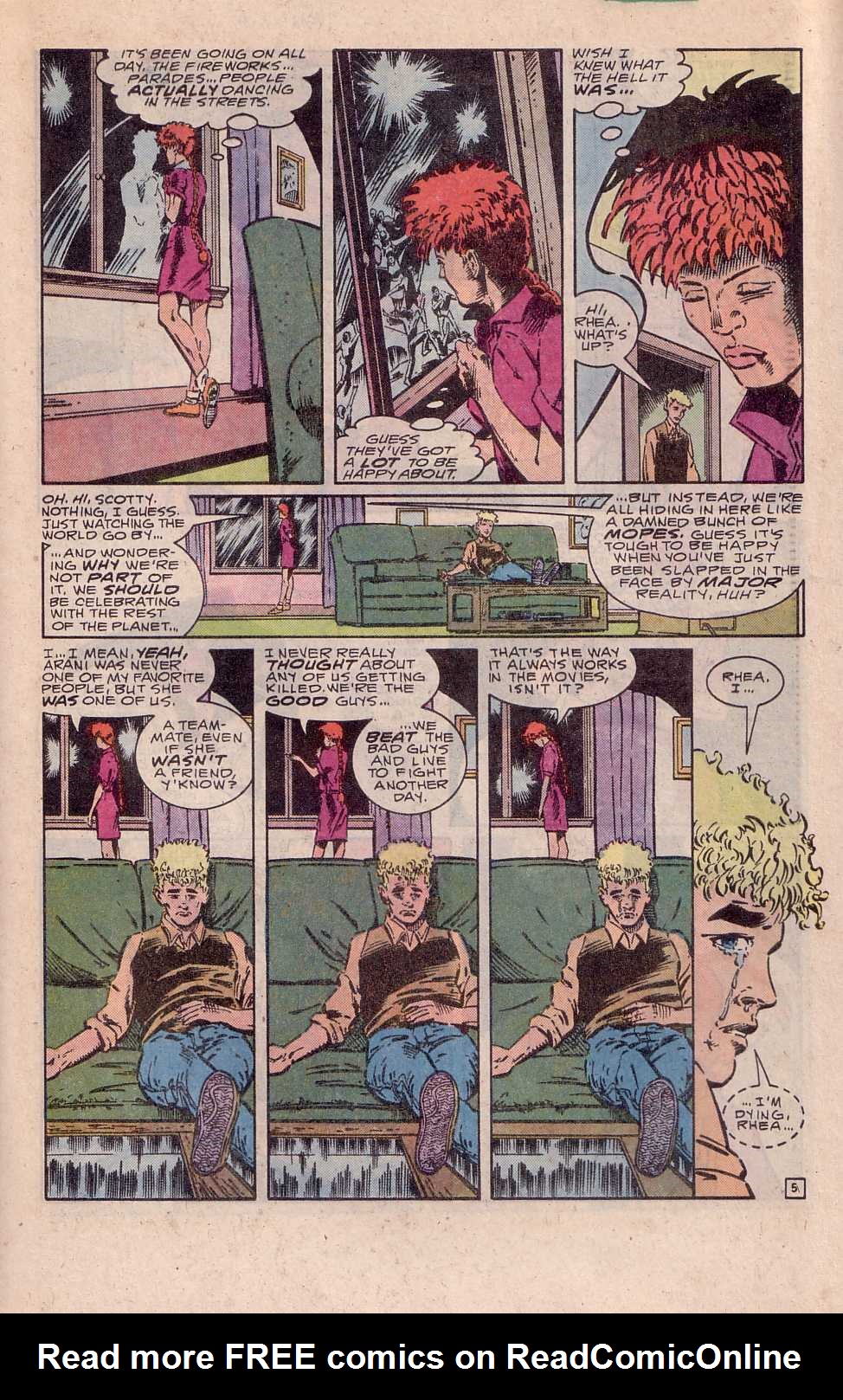Read online Doom Patrol (1987) comic -  Issue #18 - 6