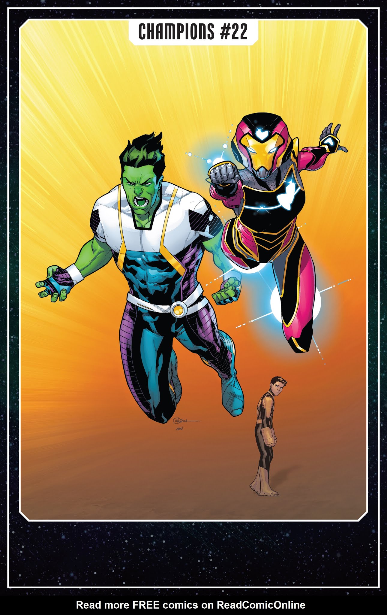 Read online Infinity Countdown: Champions comic -  Issue #2 - 22
