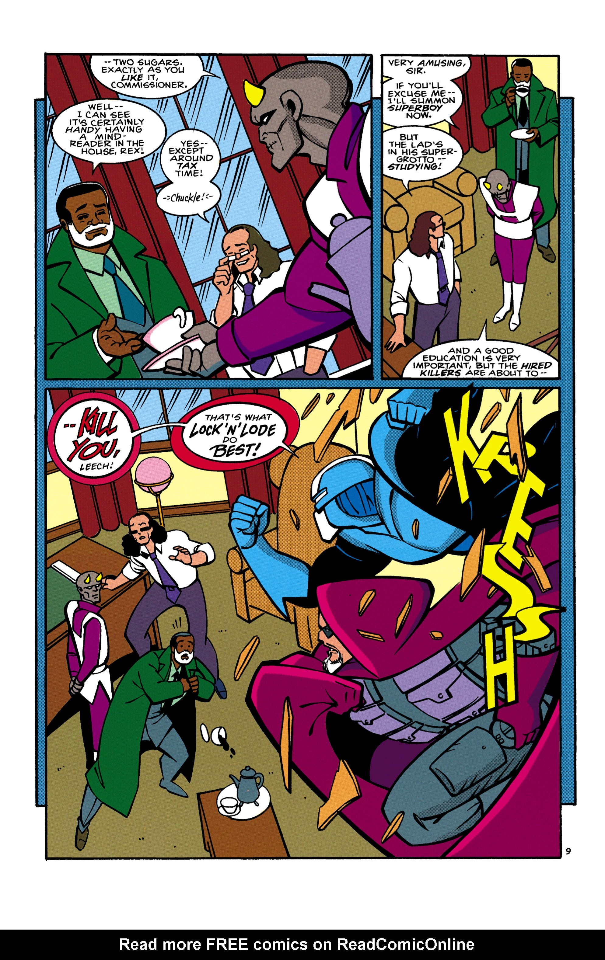 Read online Superboy (1994) comic -  Issue #4 - 10