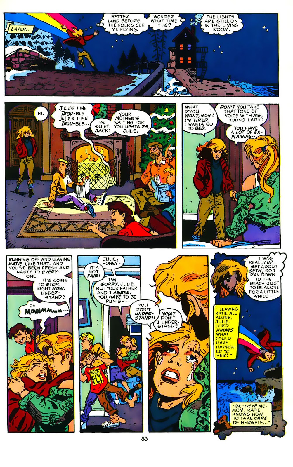 Read online Power Pack Holiday Special comic -  Issue # Full - 55