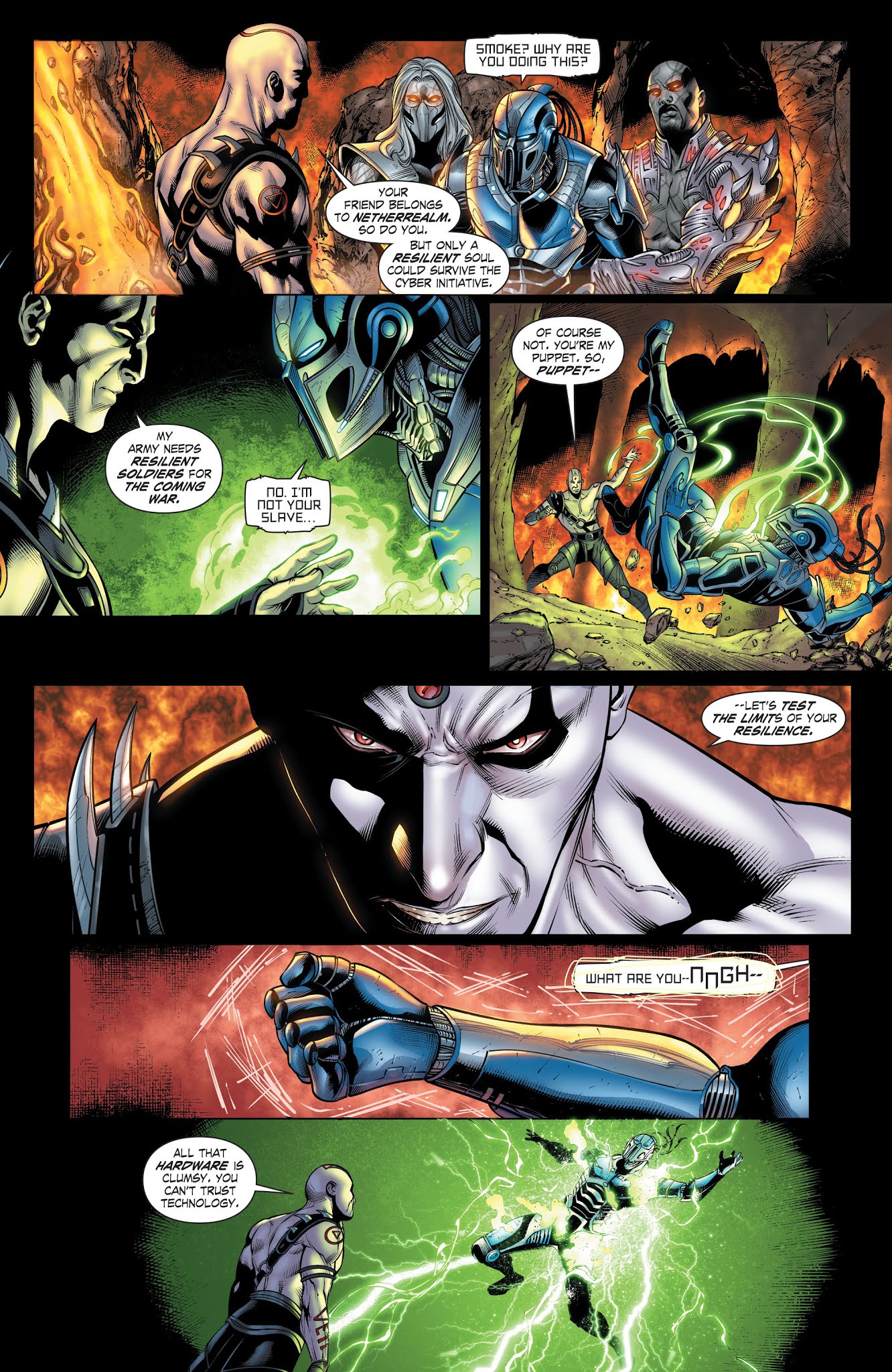Read online Mortal Kombat X [I] comic -  Issue # _TPB 2 - 40
