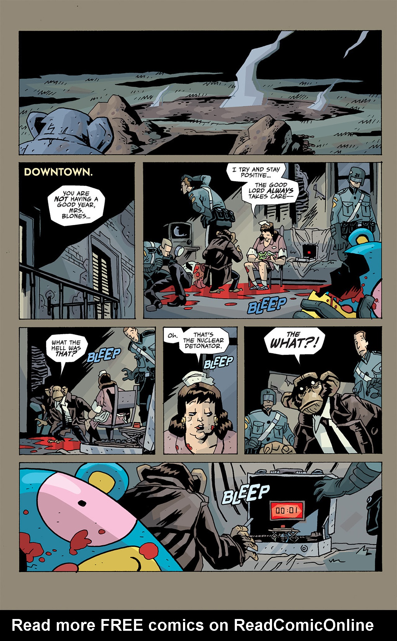 Read online The Umbrella Academy: Dallas comic -  Issue #4 - 21