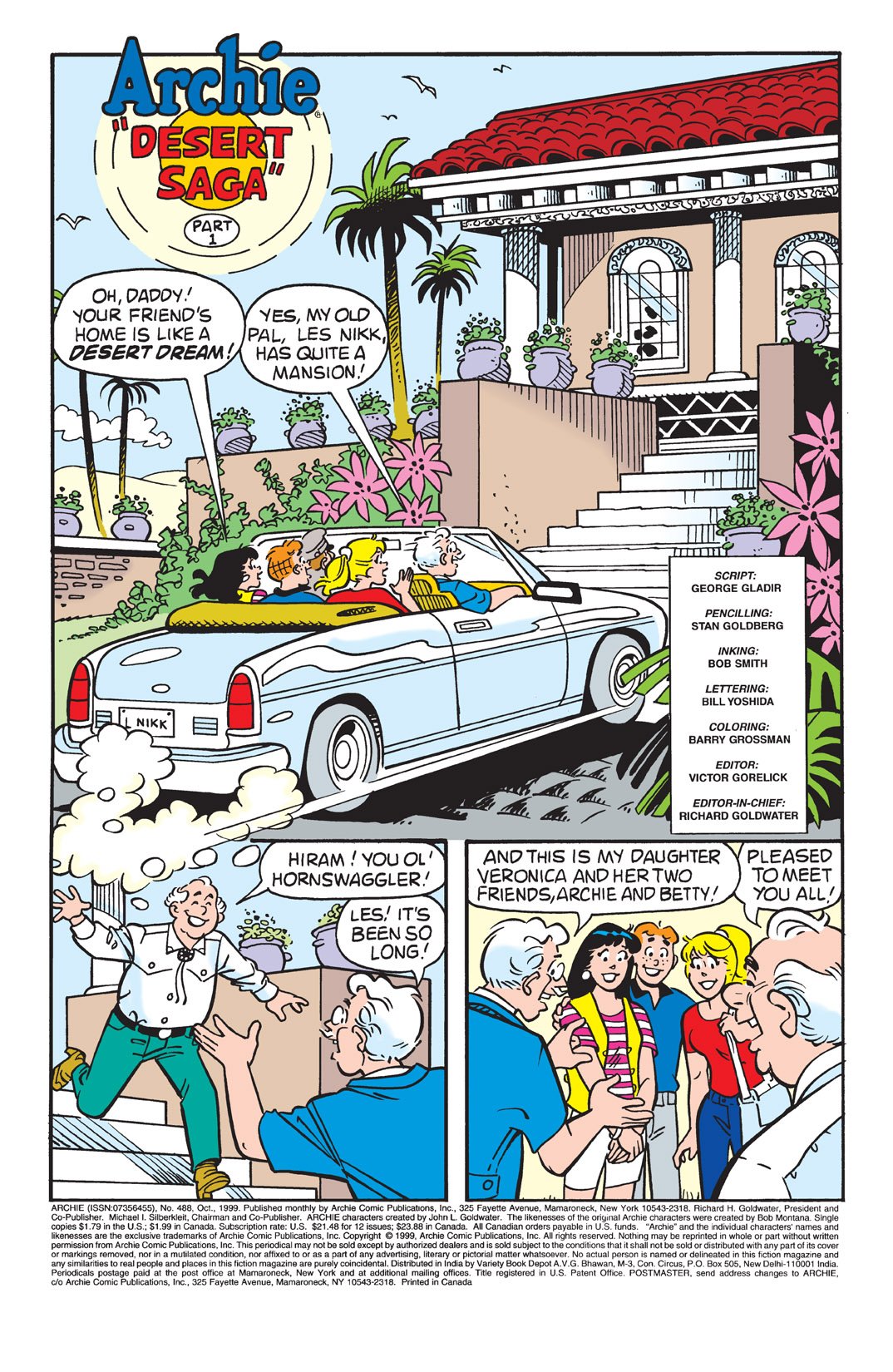 Read online Archie (1960) comic -  Issue #488 - 2