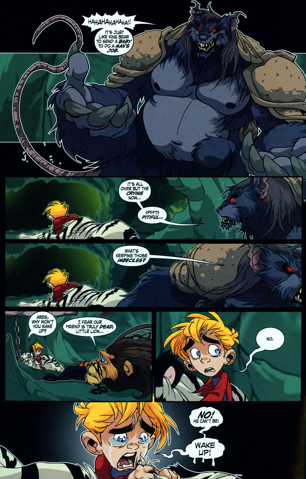 Read online Lions, Tigers and Bears comic -  Issue #4 - 12