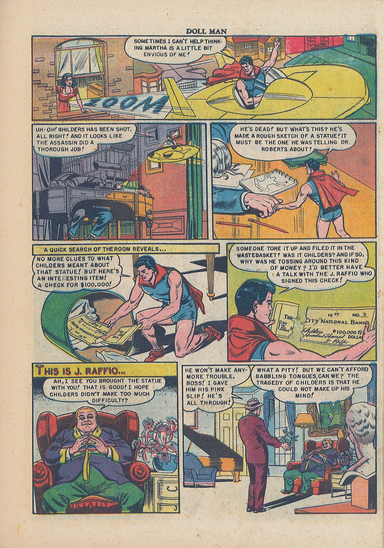 Read online Doll Man comic -  Issue #27 - 28