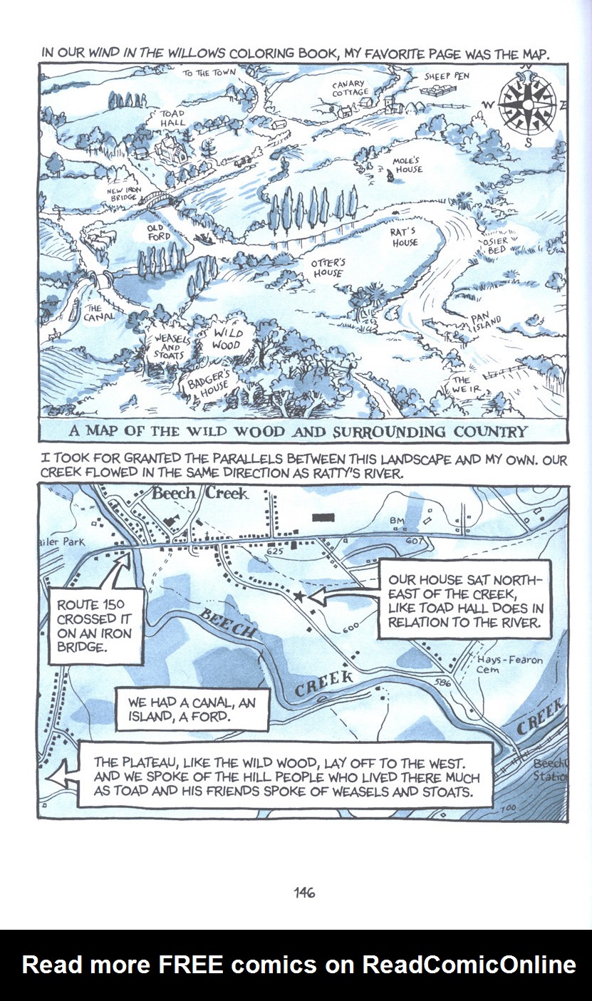 Read online Fun Home: A Family Tragicomic comic -  Issue # TPB - 152