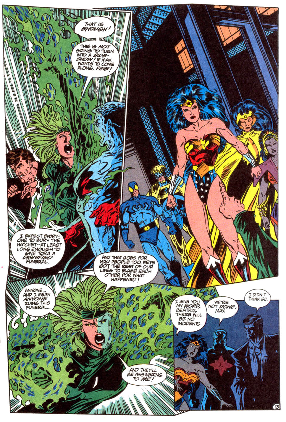 Read online Justice League America comic -  Issue #91 - 13