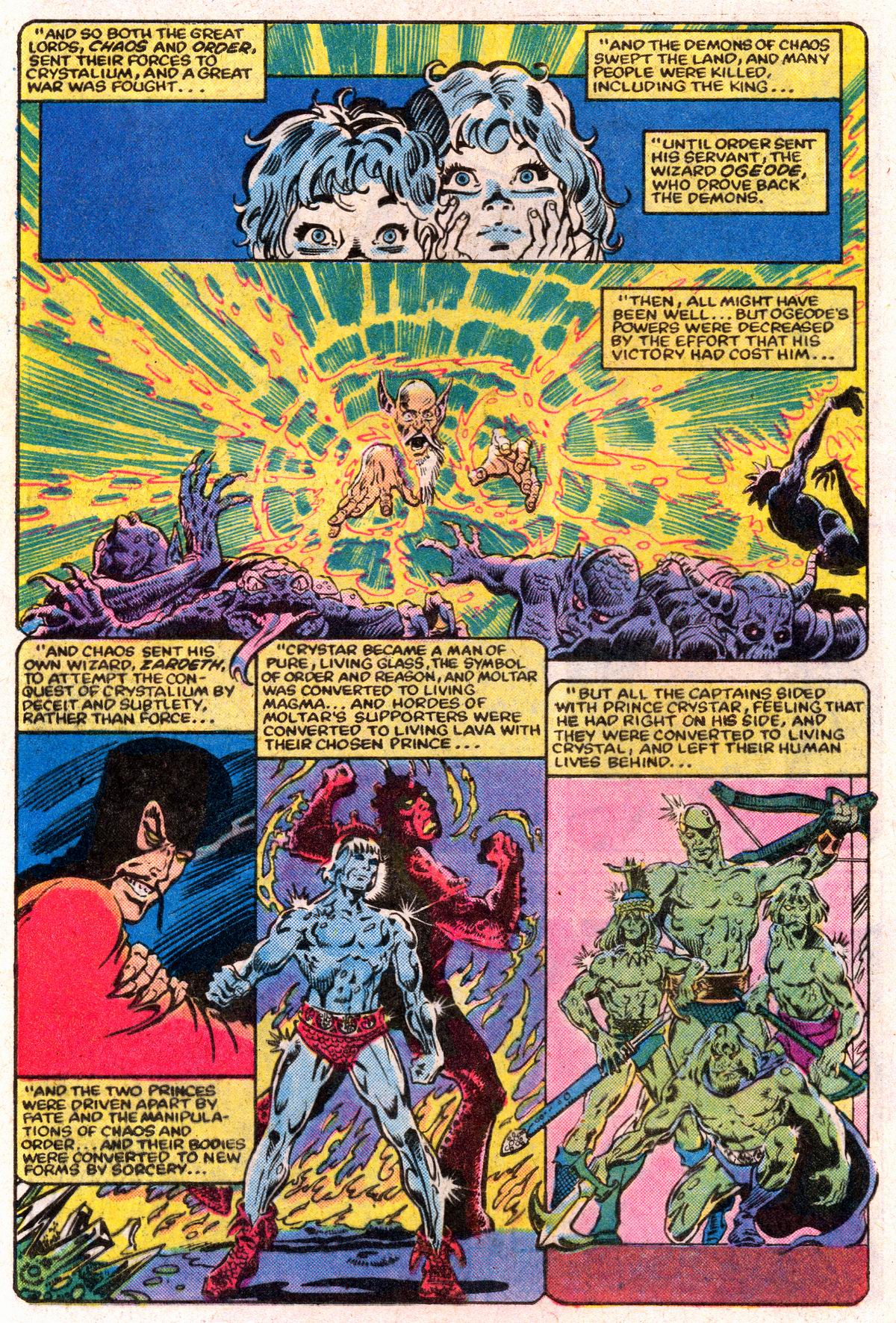 Read online The Saga of Crystar, Crystal Warrior comic -  Issue #4 - 8