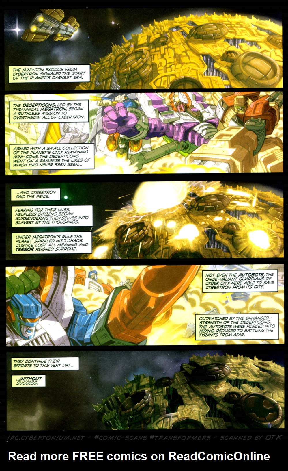 Read online Transformers Armada comic -  Issue #3 - 3