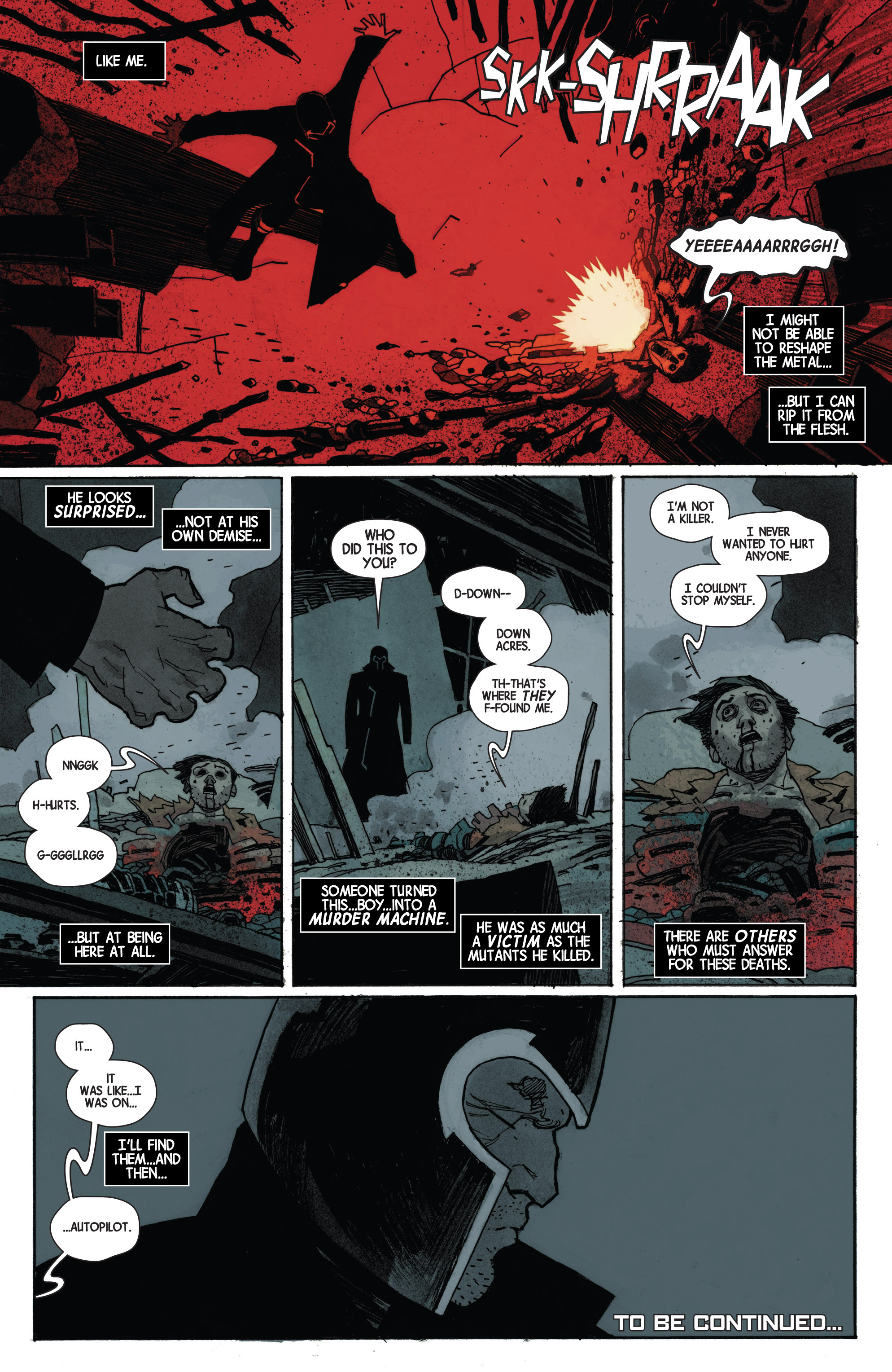 Read online Magneto comic -  Issue #1 - 21