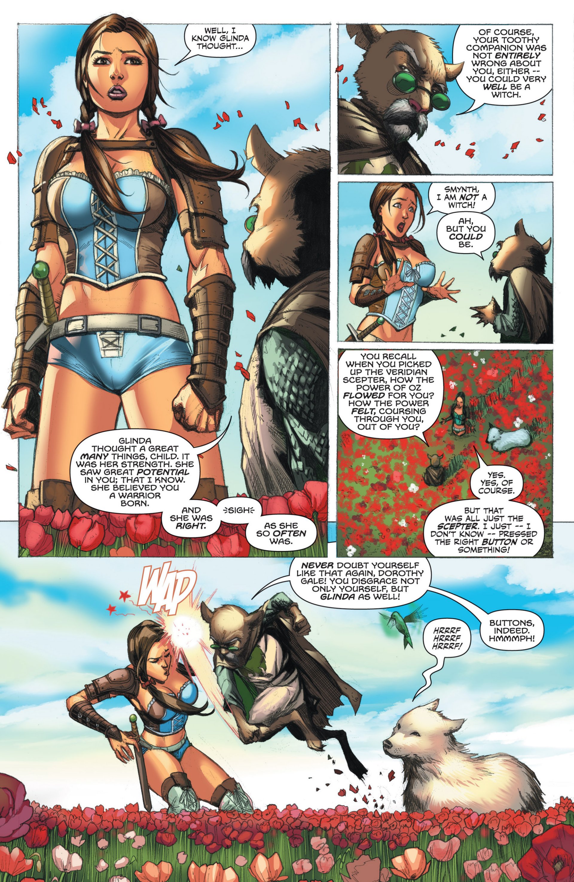 Read online Grimm Fairy Tales presents Warlord of Oz comic -  Issue #3 - 17