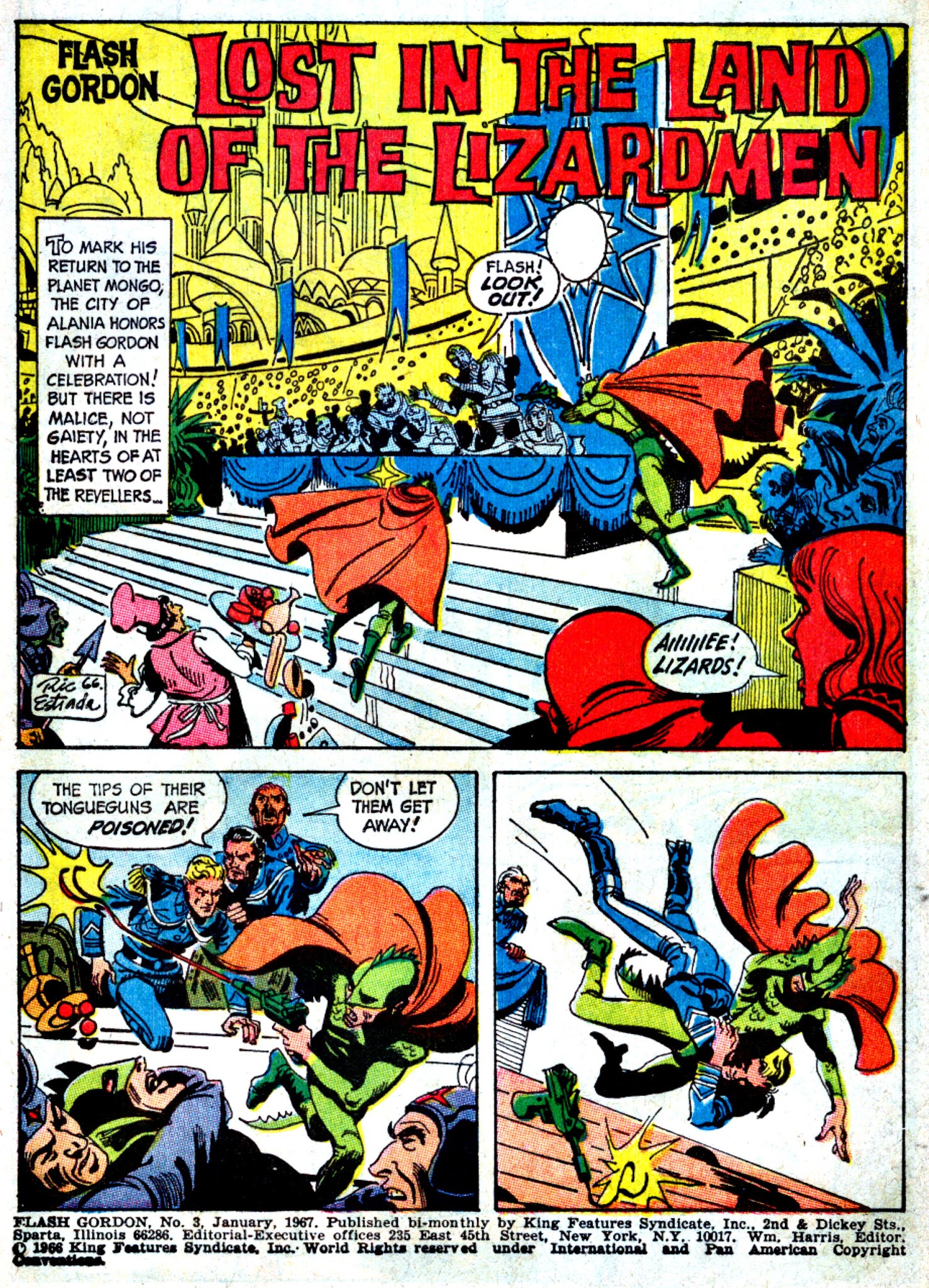 Read online Flash Gordon (1966) comic -  Issue #3 - 2