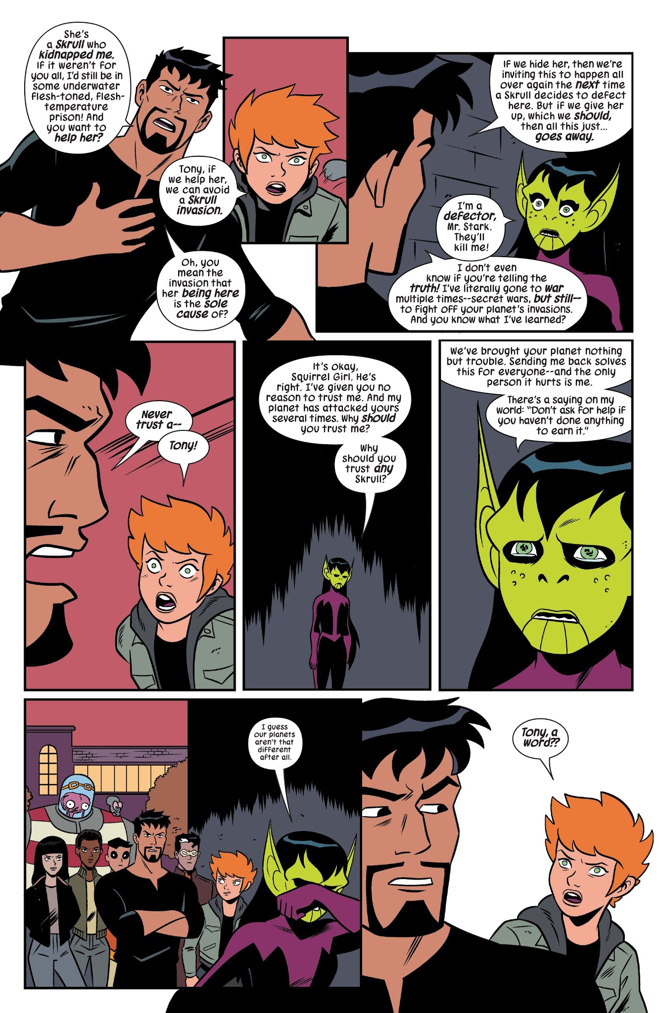 Read online The Unbeatable Squirrel Girl II comic -  Issue #40 - 17