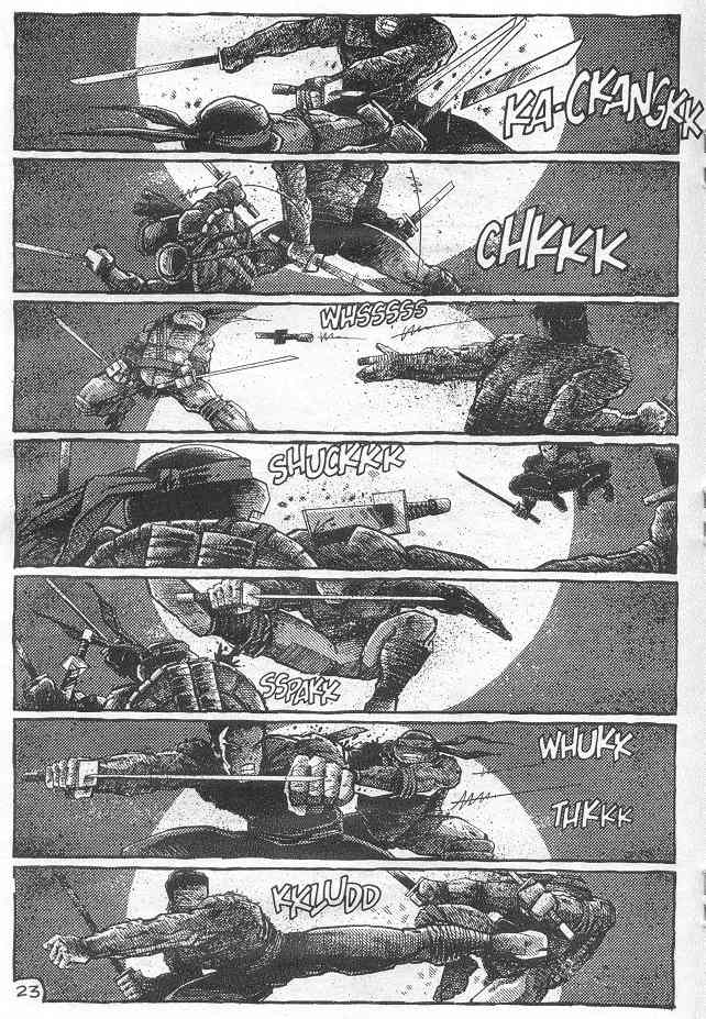 Read online Teenage Mutant Ninja Turtles (1984) comic -  Issue #21 - 25